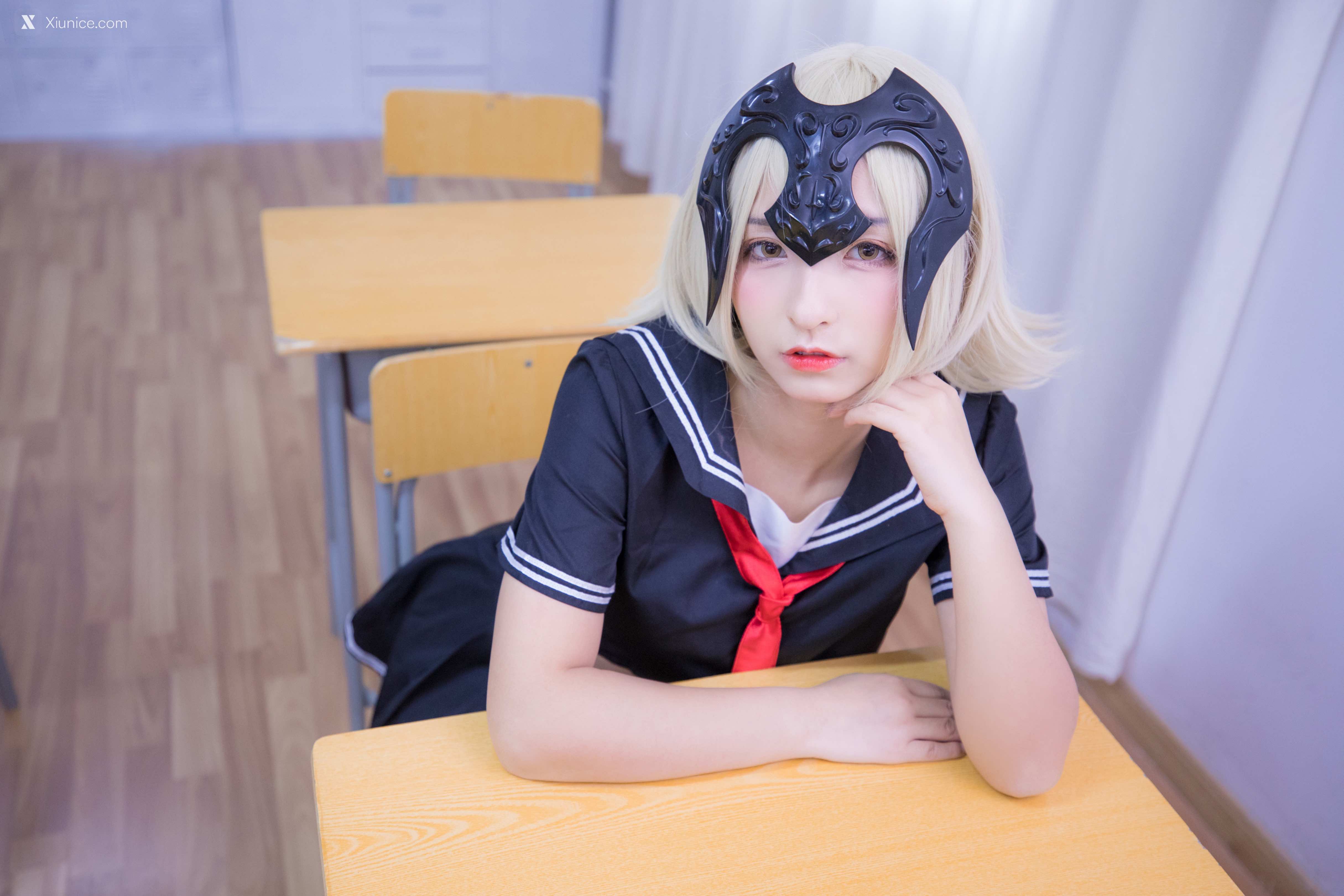 Coser@神楽坂真冬 Vol.013 放课后领域 学园黑贞 第15张