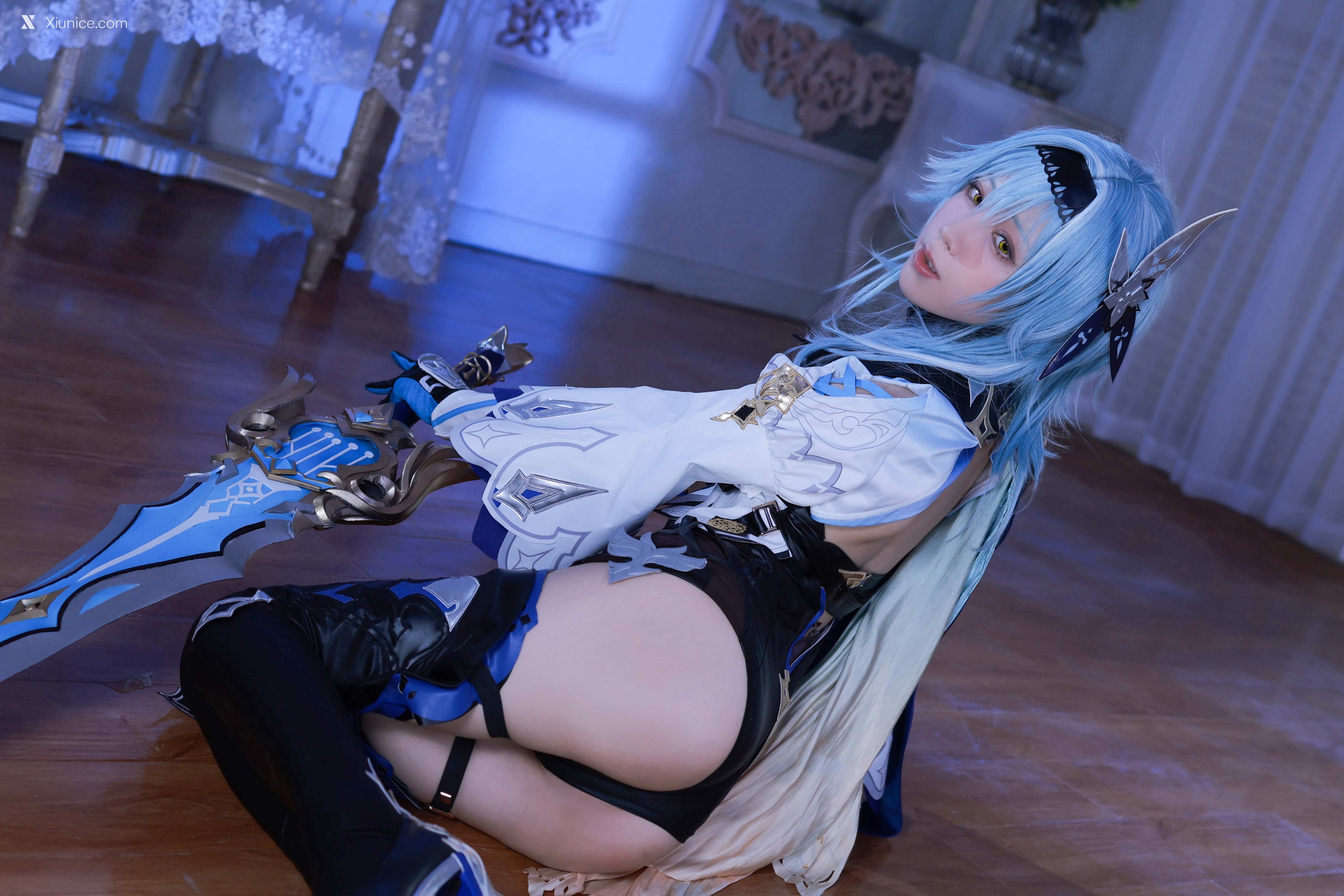 Coser@水淼Aqua – 原神-优菈性感装+S 第79张
