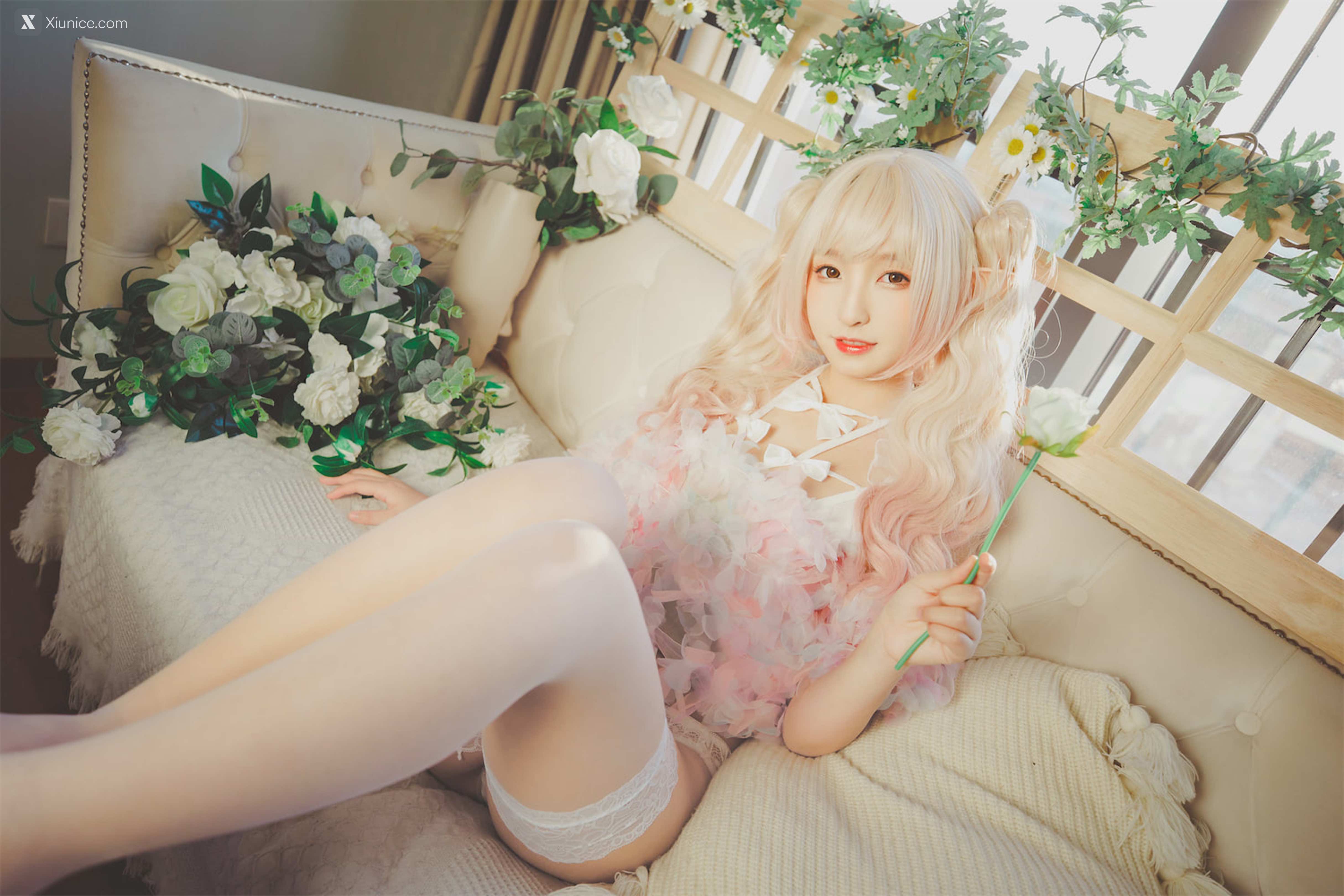Coser@神楽坂真冬 Vol.082 绝对企画-黑白丝《柔らかい永遠》 第18张