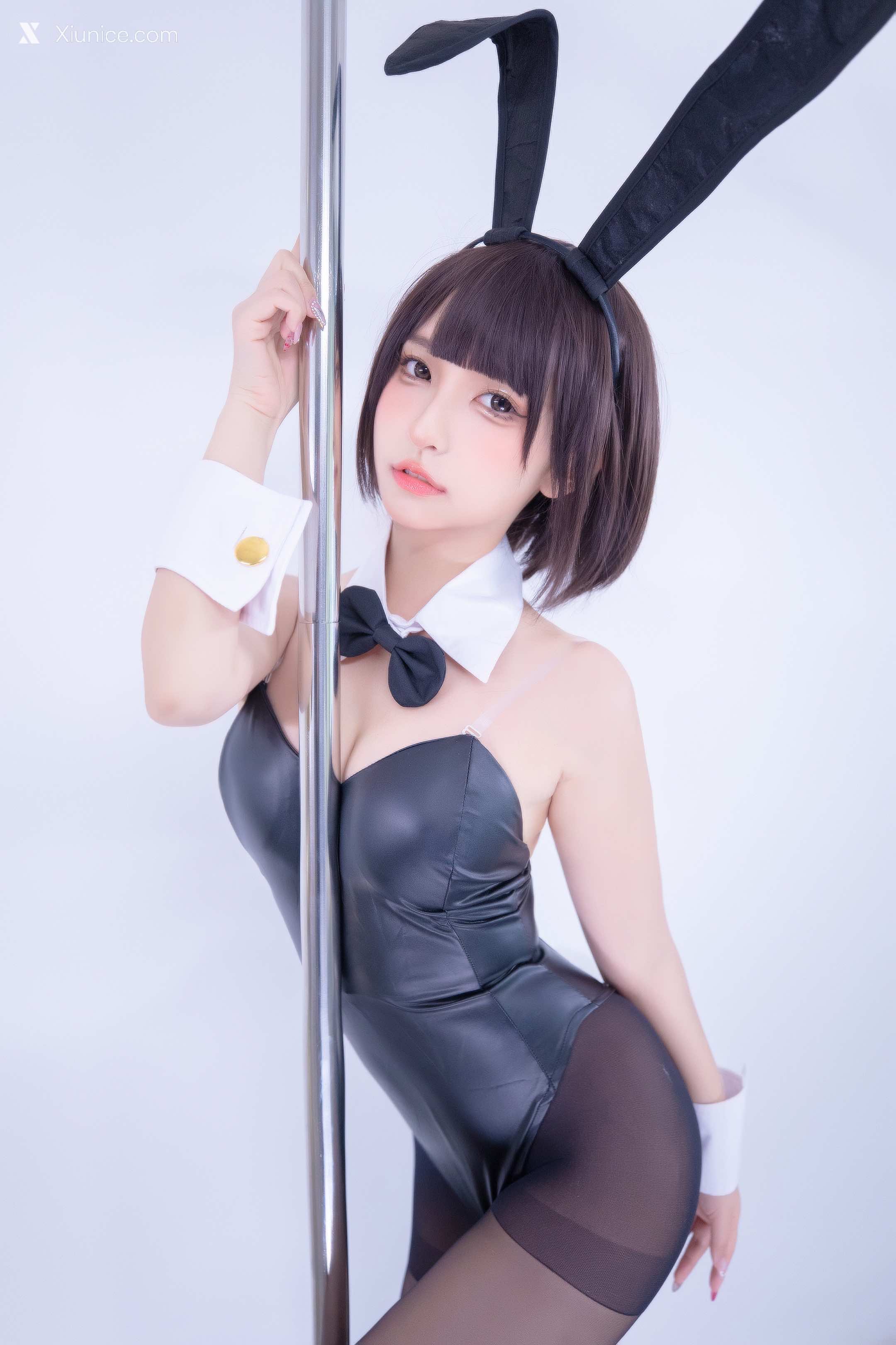 Coser@神楽坂真冬 Vol.089 绝对企画-兔女郎与钢管《バニーバブル》 第109张