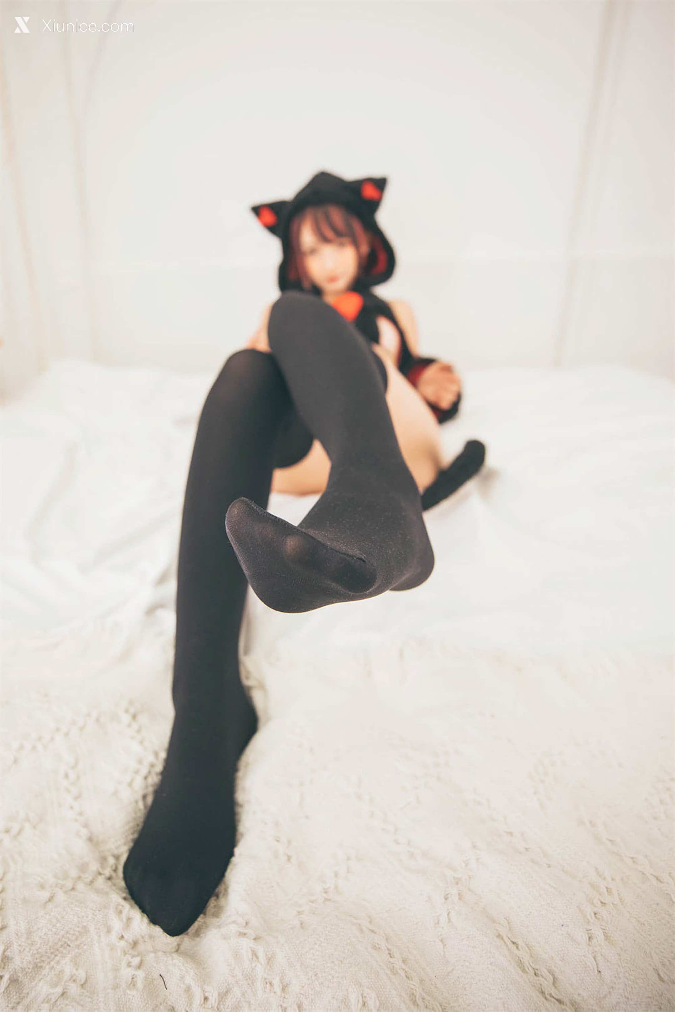 Coser@神楽坂真冬 Vol.077 绝对企画-《白黑の猫》 第99张