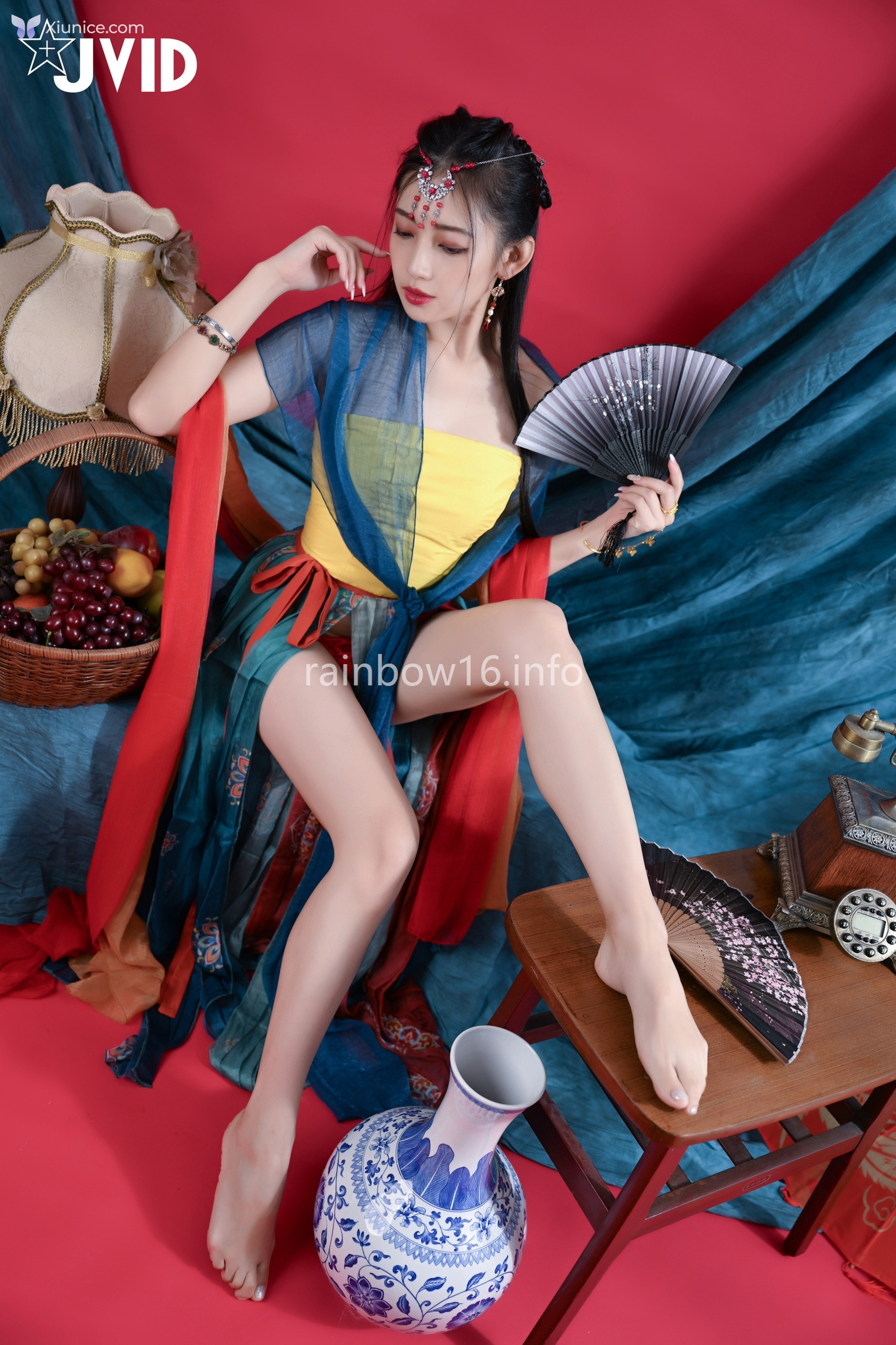 JVID 夏暮光 – 女神暮光敦煌風格造型服飾首度嘗試飛越天際穿梭時空與你來場空前未有的愛戀滋味 第70张