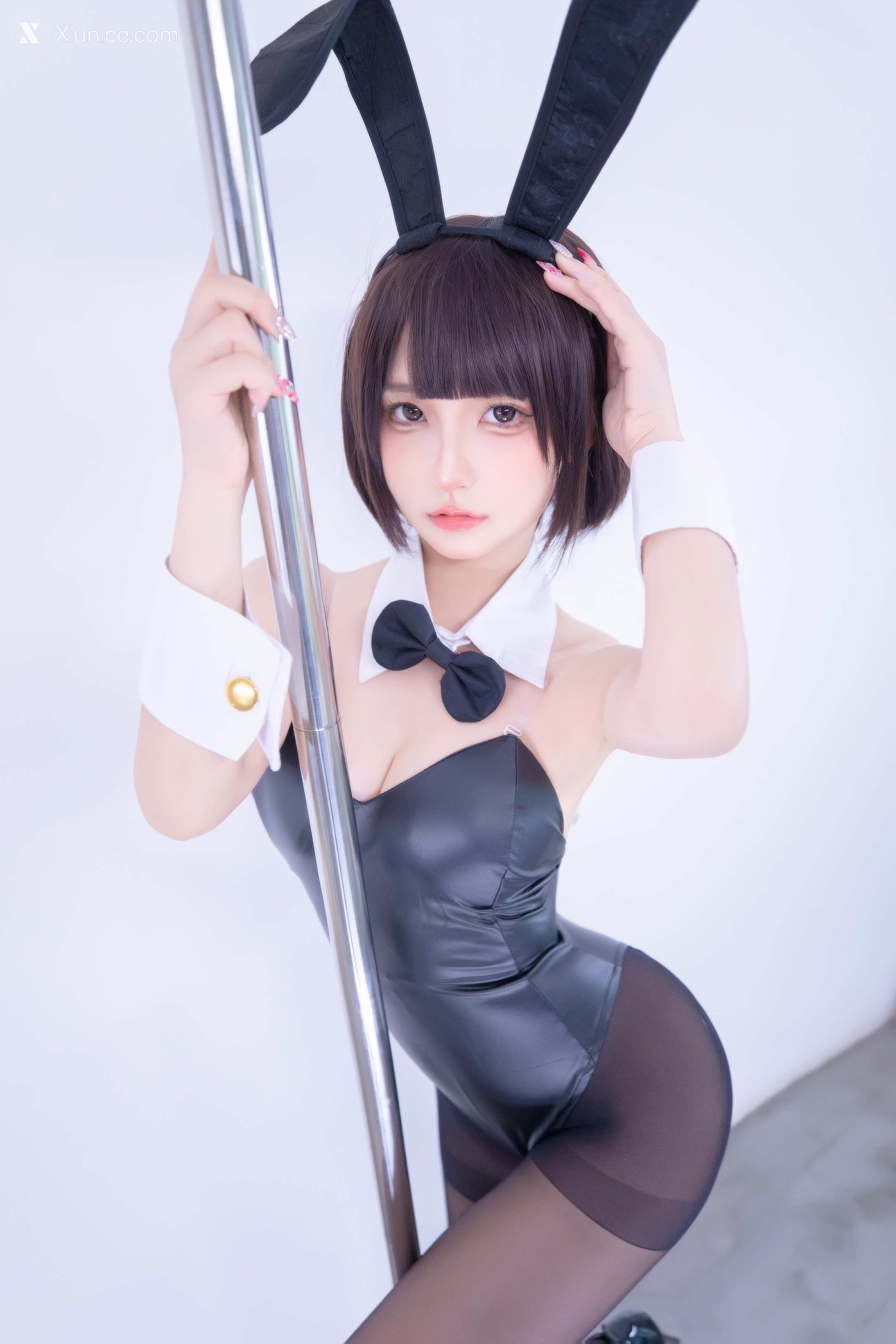 Coser@神楽坂真冬 Vol.089 绝对企画-兔女郎与钢管《バニーバブル》 第108张