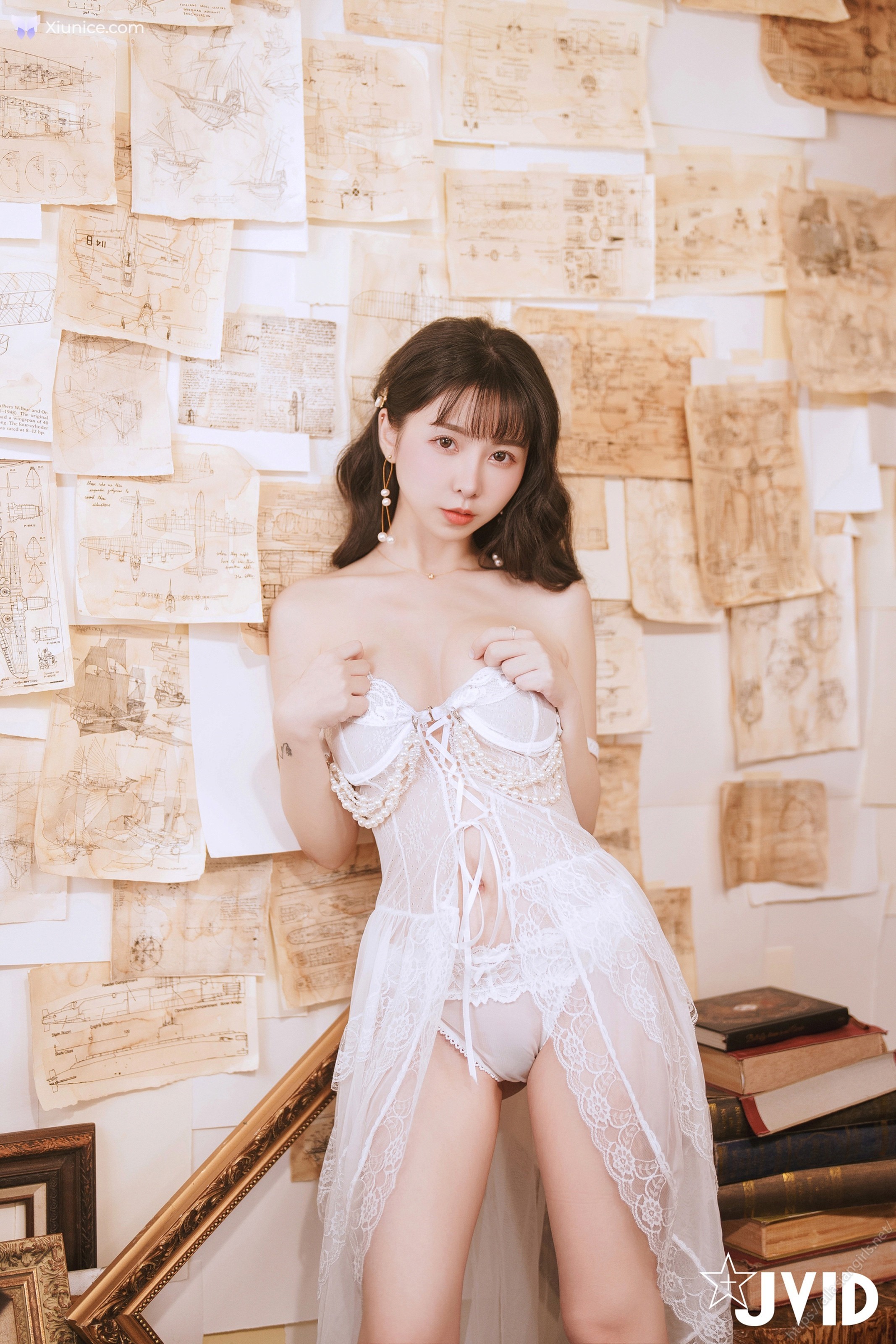 JVID 月台尼Tiny – 新尺度登場初嚐禁果解開情慾底線天然美乳Tiny化身夏娃與你一起纏綿 第79张