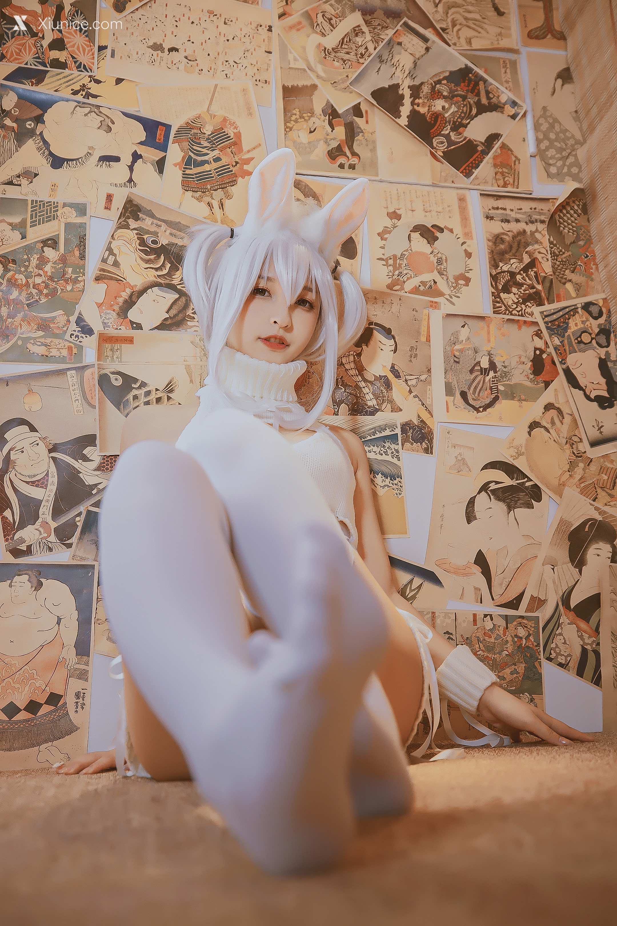 Coser@神楽坂真冬 Vol.034 危険な耳 狼妹&兔娘 第30张