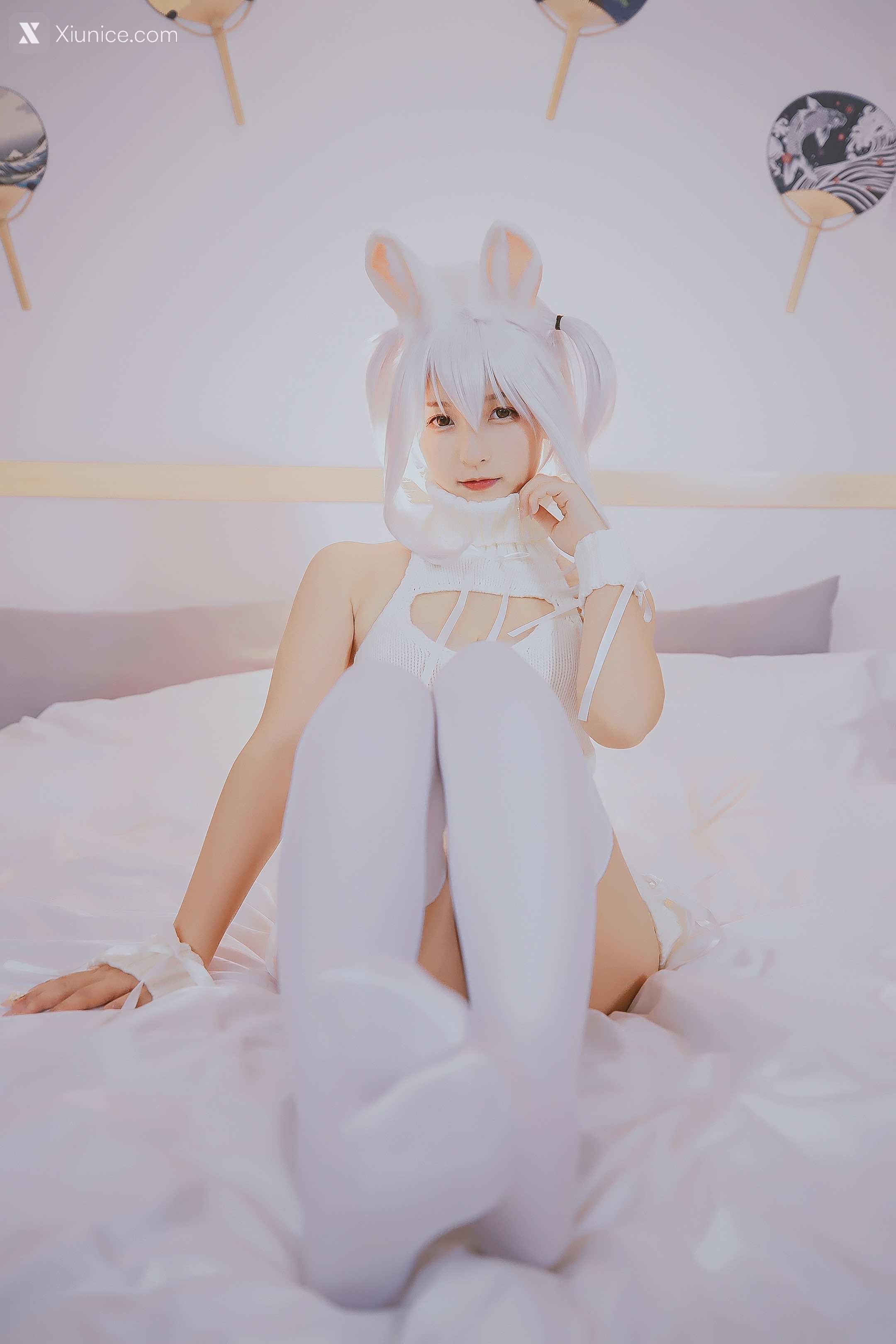 Coser@神楽坂真冬 Vol.034 危険な耳 狼妹&兔娘 第12张