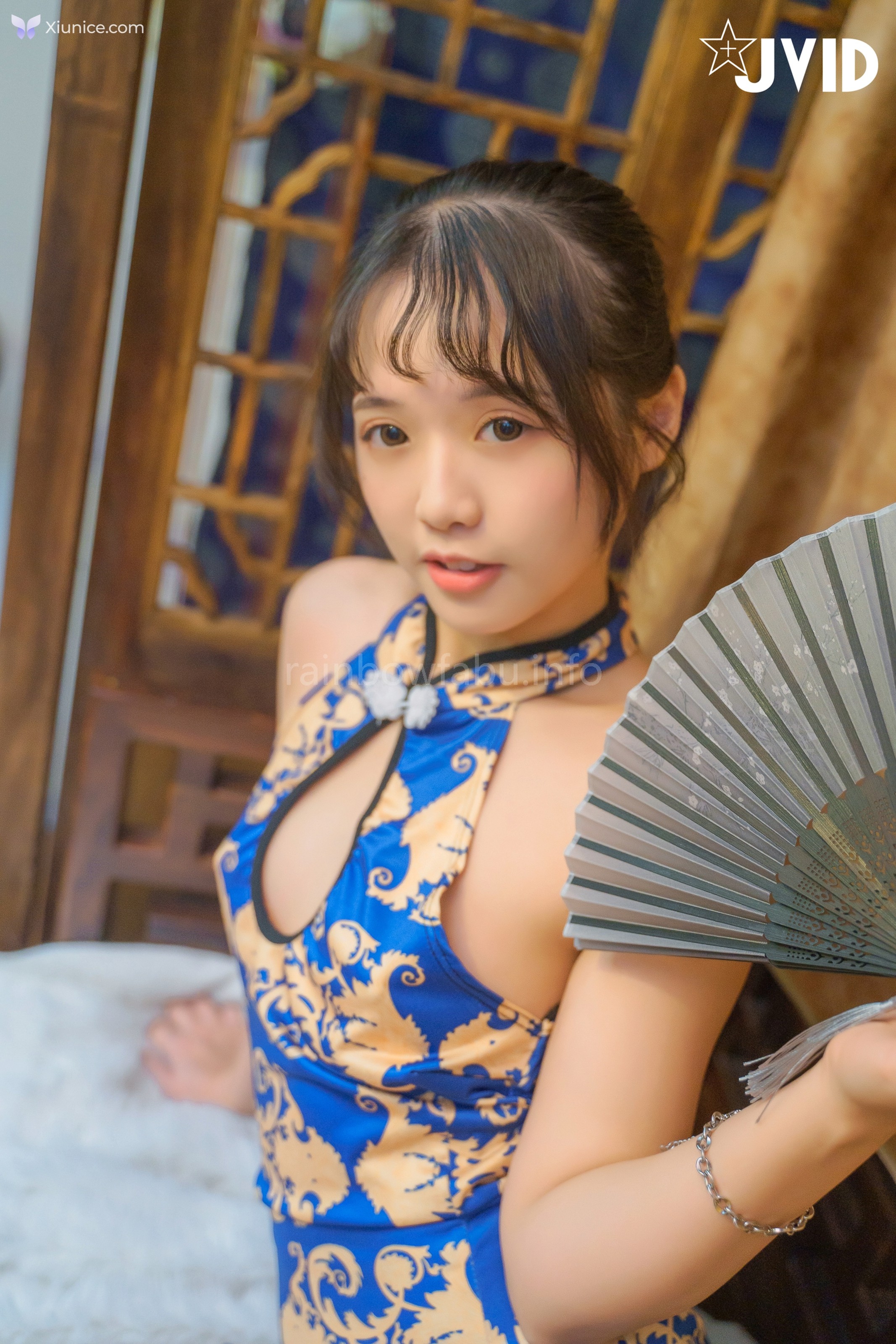 JVID 茶理 加加喵 Jamie – 賀歲特輯 鮑鮑換紅包哥哥爸爸在小穴射越多就可以領越多 第45张