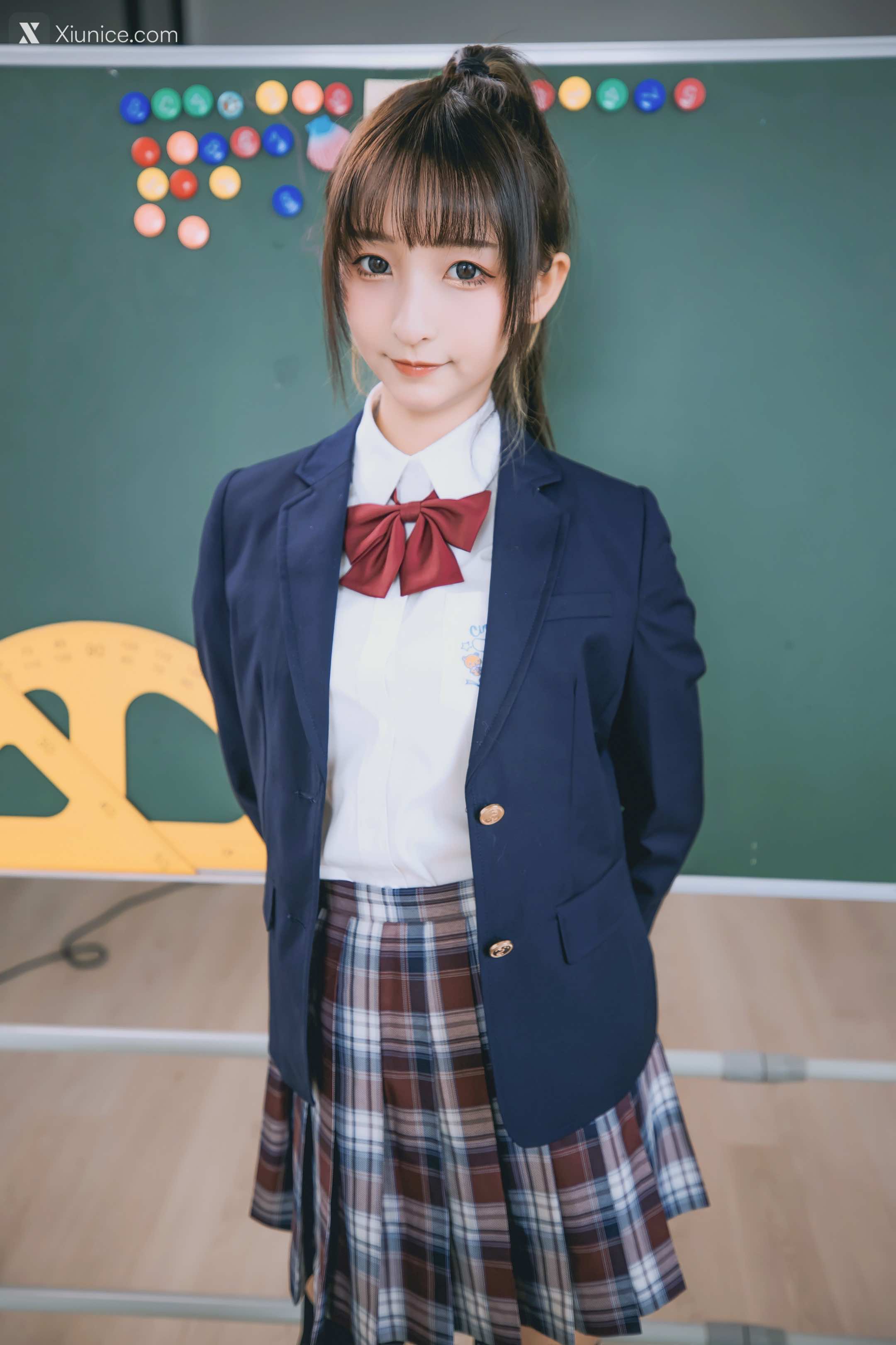 Coser@神楽坂真冬 Vol.059 绝对企画-百合教室《数之歌》 第91张