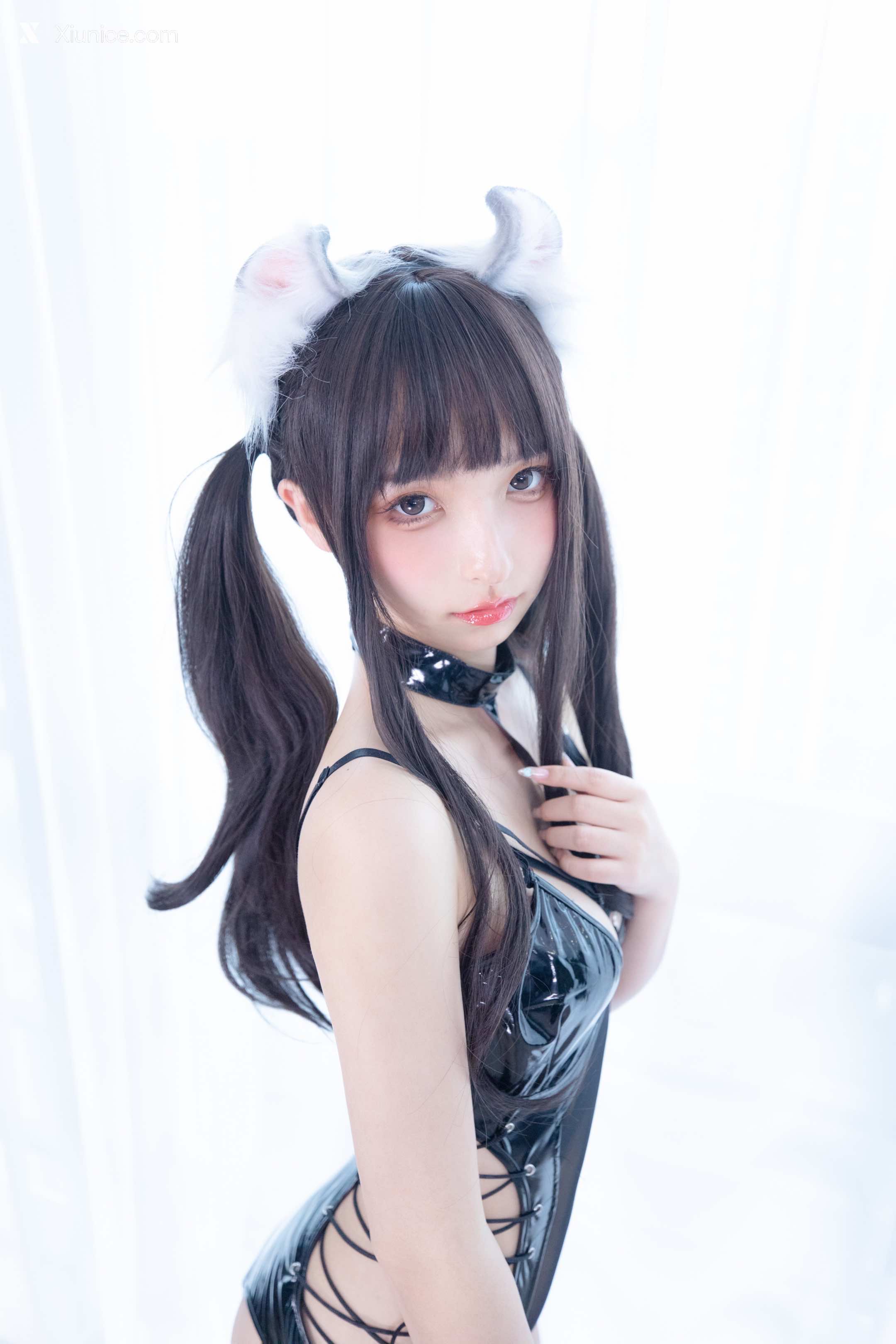 Coser@神楽坂真冬 Vol.098 黑 第18张