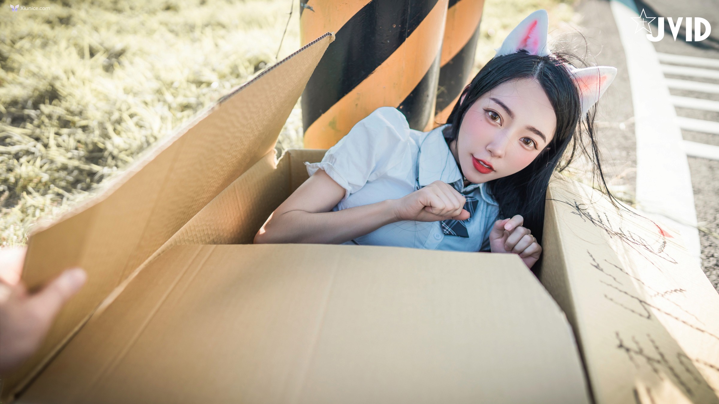 JVID 飄飄哥 – 貓咪收養手冊巨乳人形貓 女神飄飄 第23张
