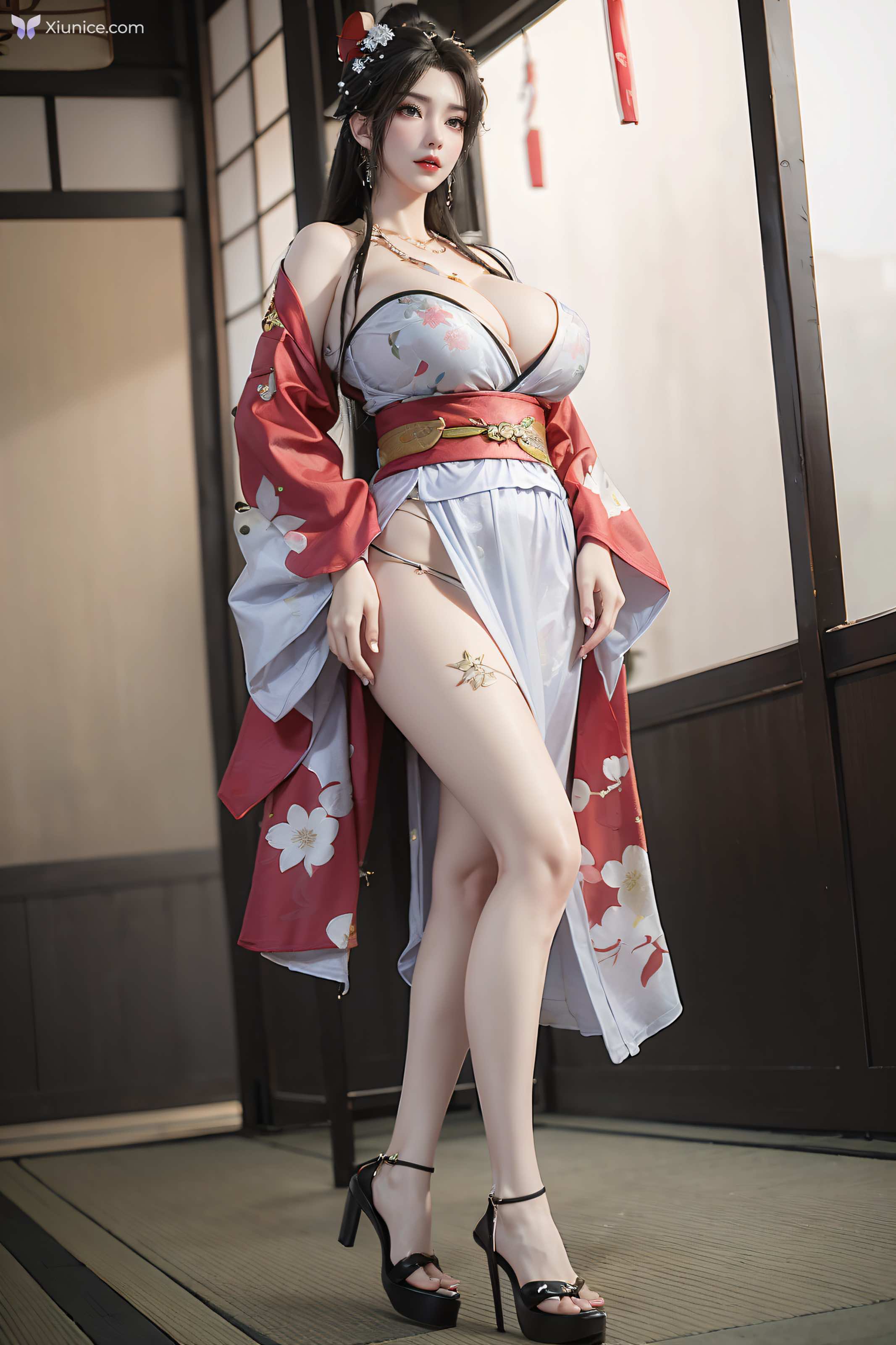 AI Girl 完美世界-清漪 和服吊带 第48张