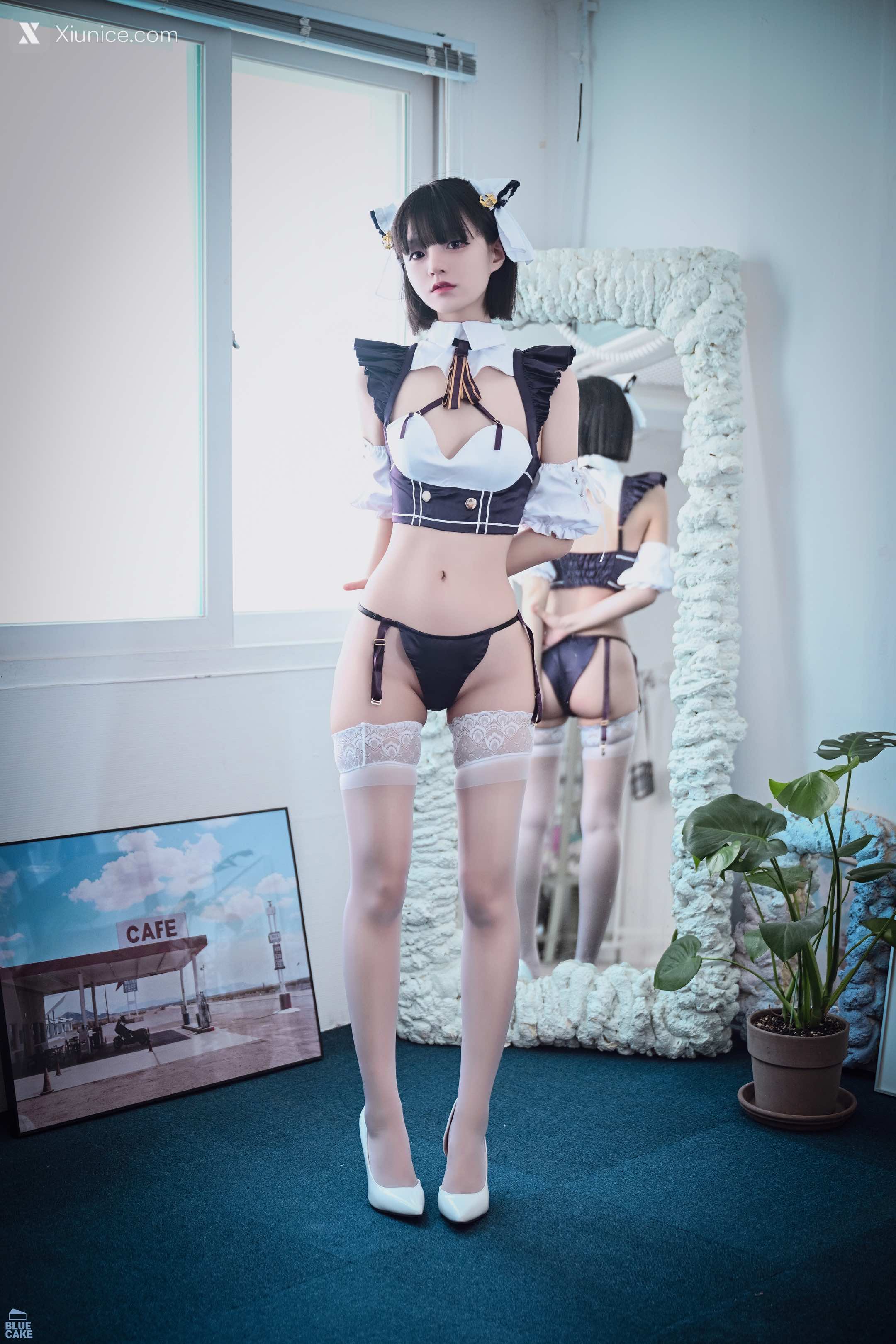 BLUECAKE Jeong Jenny (정제니) – Maid Cosplay 第1张