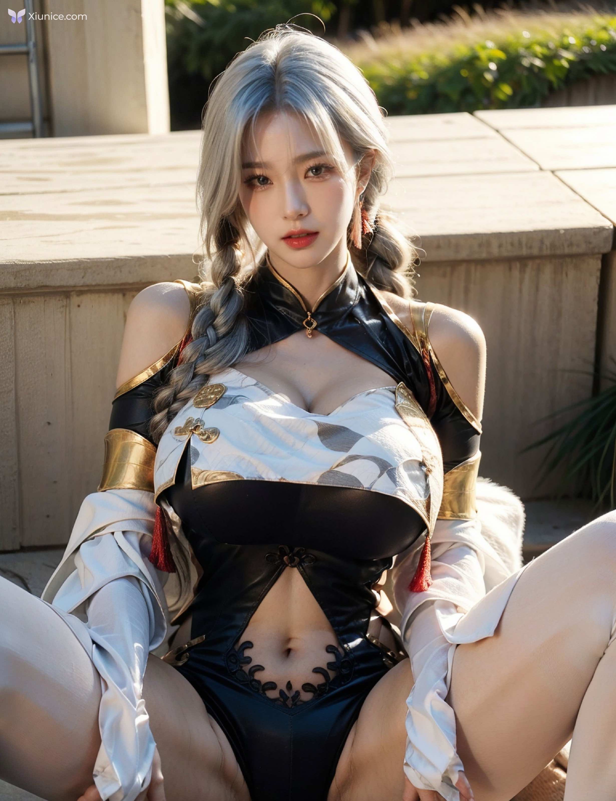 AI Girl 拟实画风-姐姐的剑灵COS 第105张
