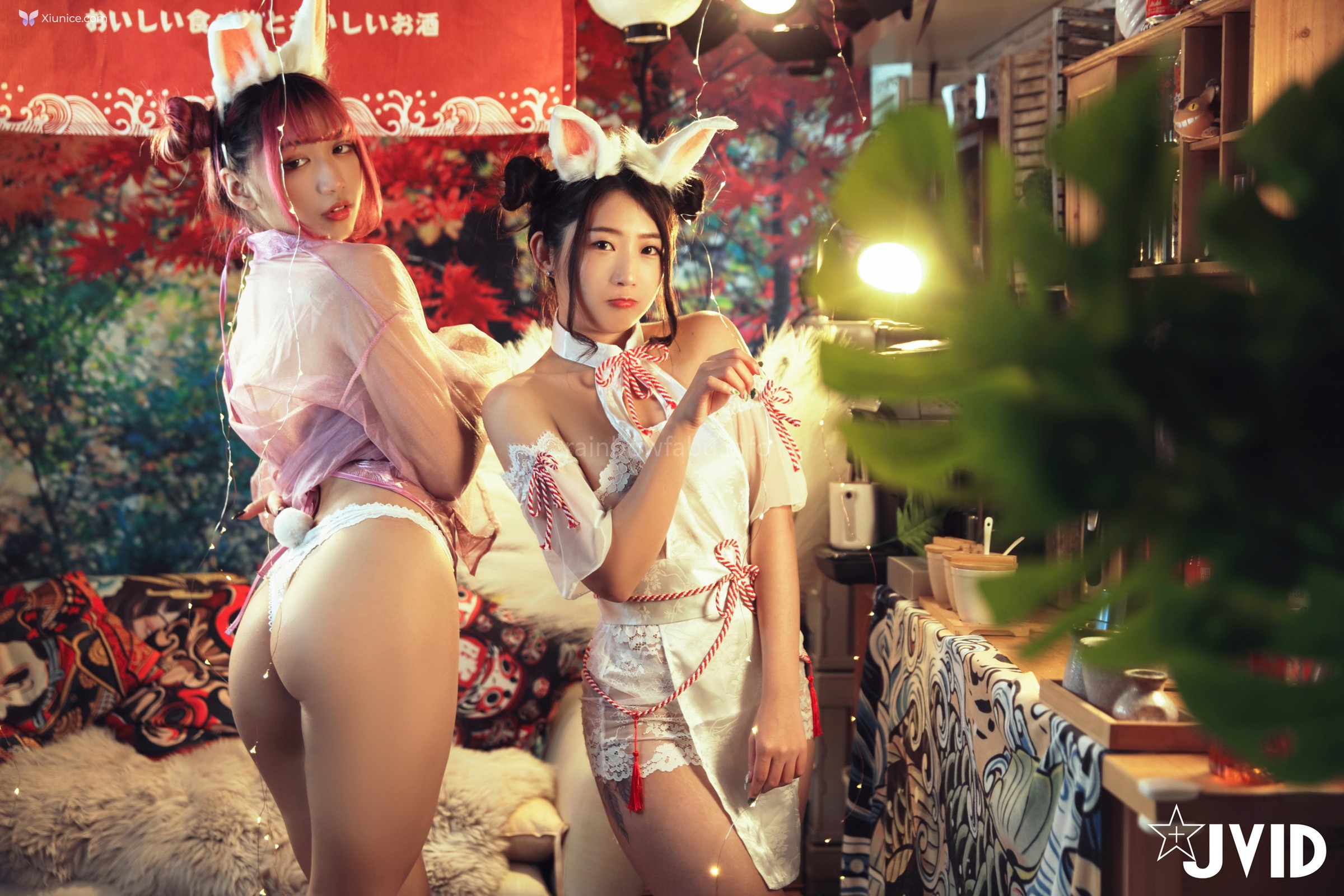 JVID 肉包Mini 吳紫欣 – 體液兔X淫水兔色液融合 第89张