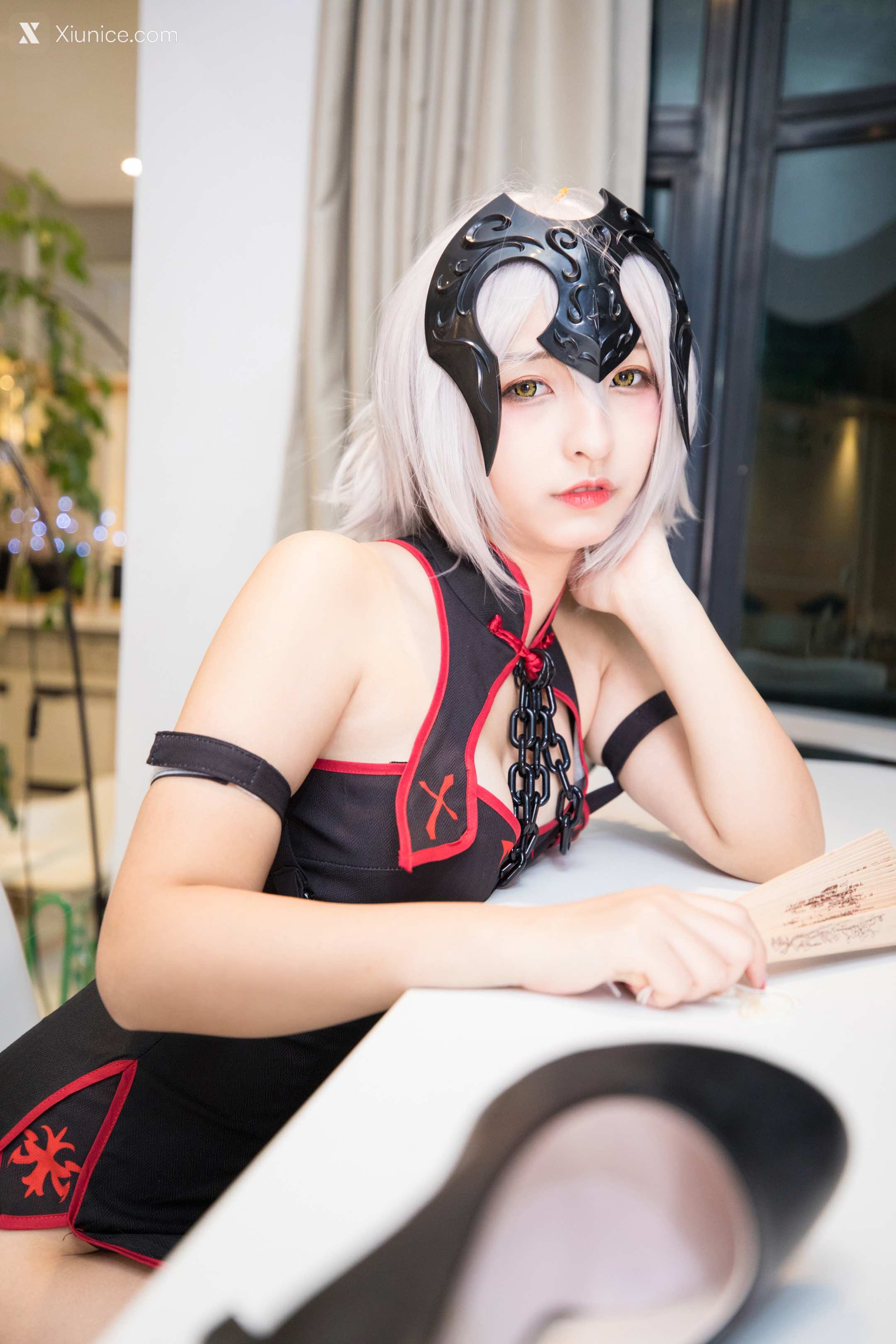 Coser@神楽坂真冬 Vol.037 电子相册-旗袍黑贞 第72张