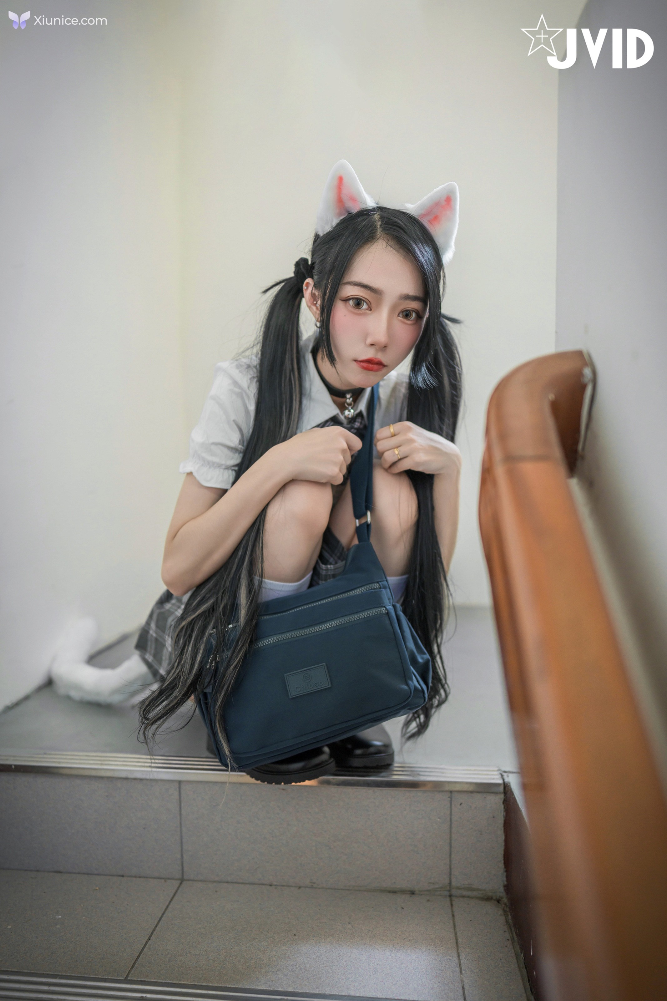 JVID 飄飄哥 – 貓咪收養手冊巨乳人形貓 女神飄飄 第45张