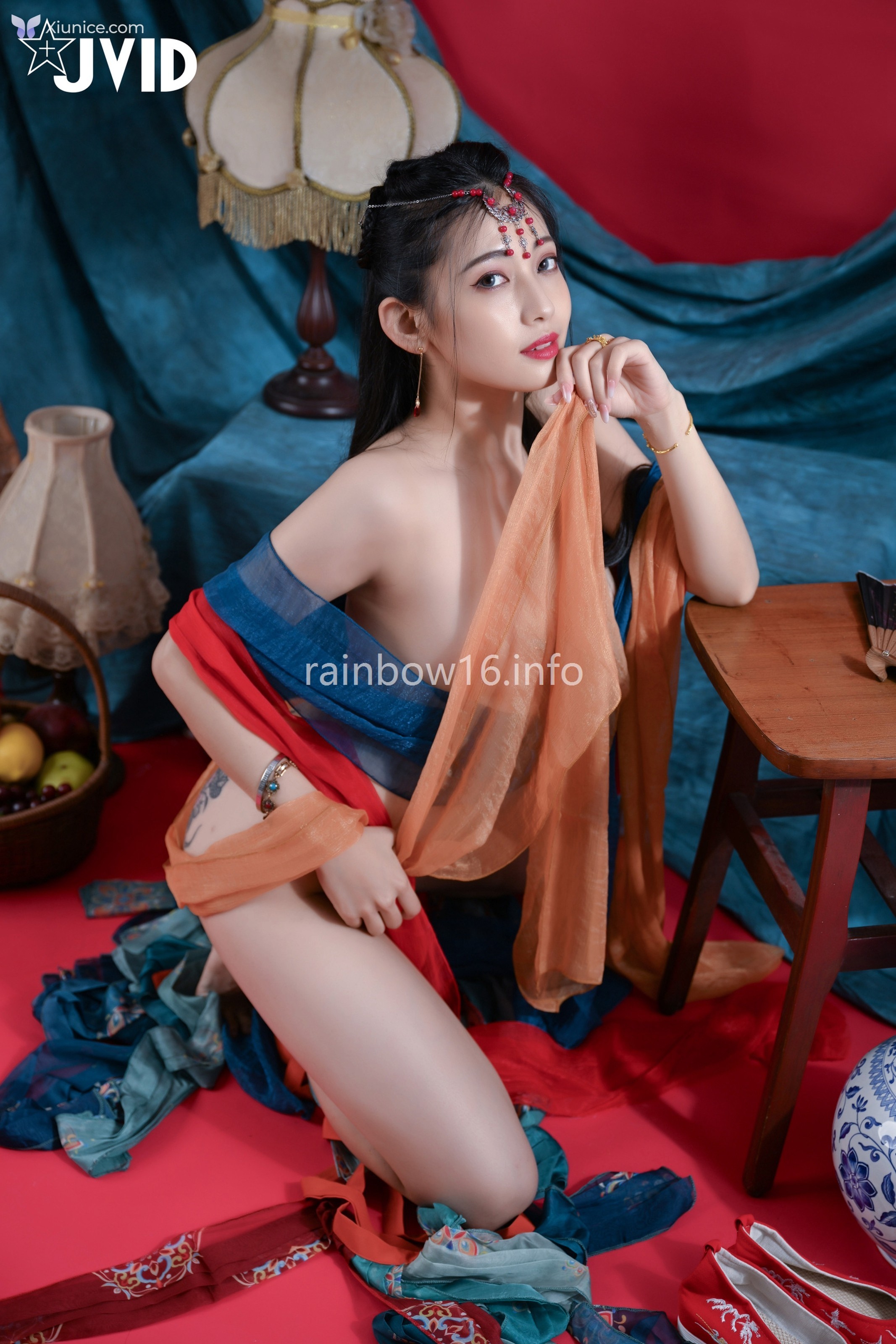 JVID 夏暮光 – 女神暮光敦煌風格造型服飾首度嘗試飛越天際穿梭時空與你來場空前未有的愛戀滋味 第17张