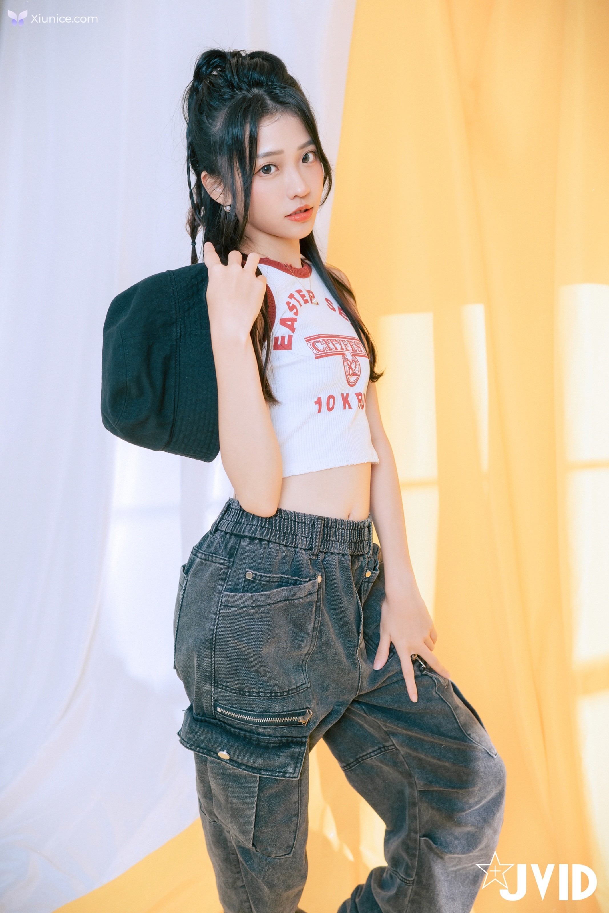 JVID 妍妍 Angel – 網拍模特兒の淺規則妍妍遭射淫師脅迫脫衣強拍裸照配合度太高反而引起射淫師邪念 第125张