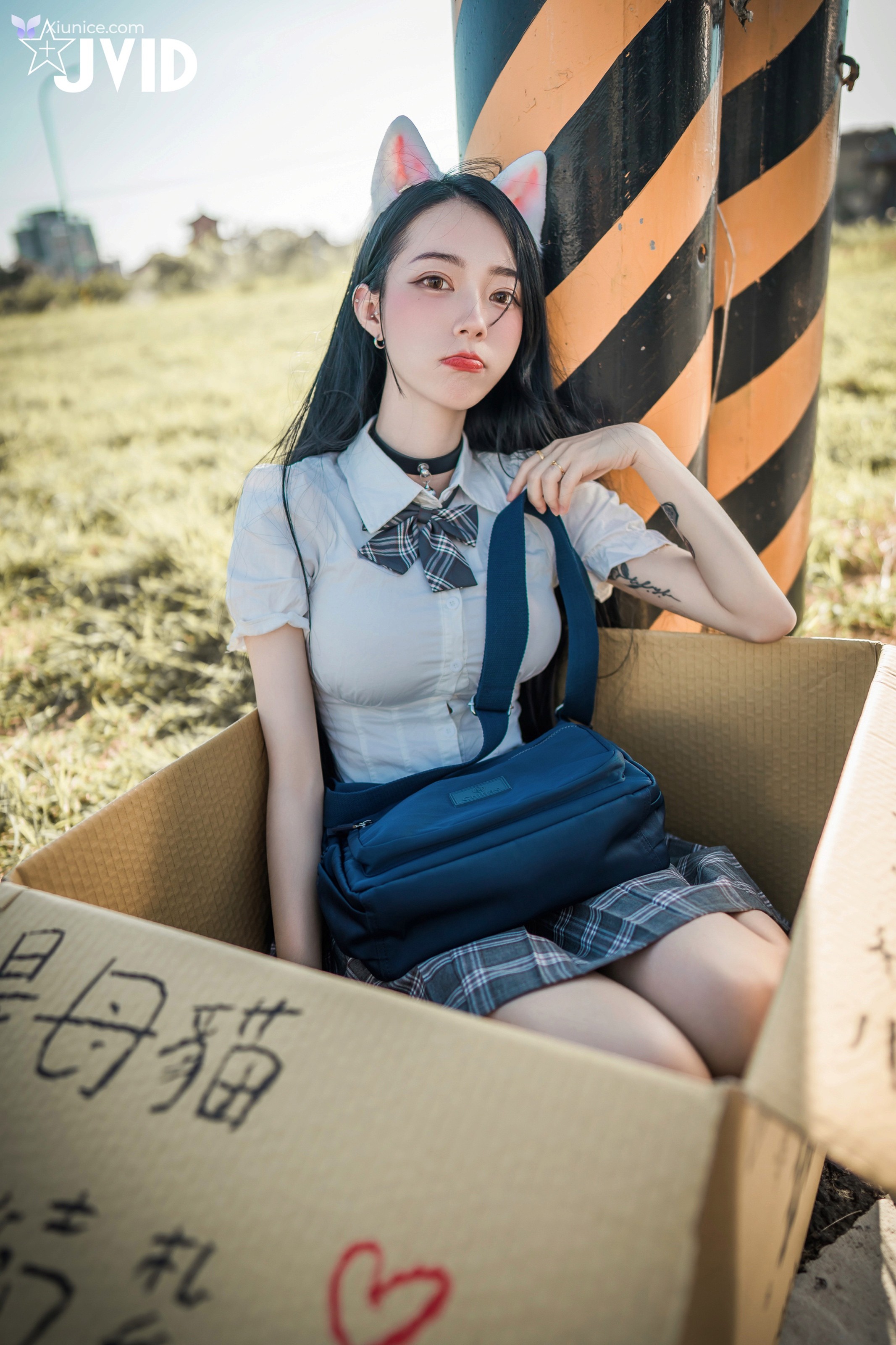 JVID 飄飄哥 – 貓咪收養手冊巨乳人形貓 女神飄飄 第97张