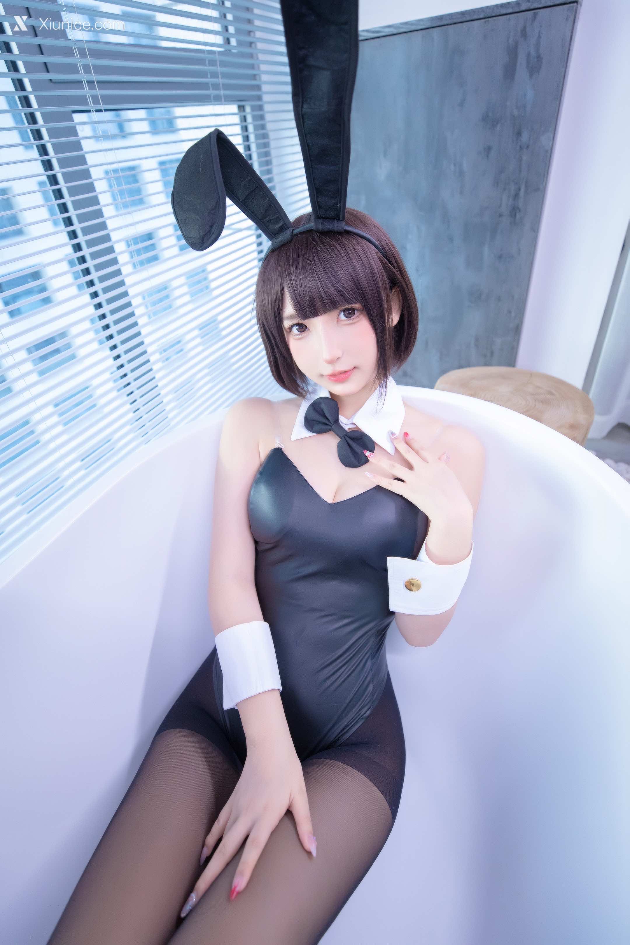 Coser@神楽坂真冬 Vol.089 绝对企画-兔女郎与钢管《バニーバブル》 第76张