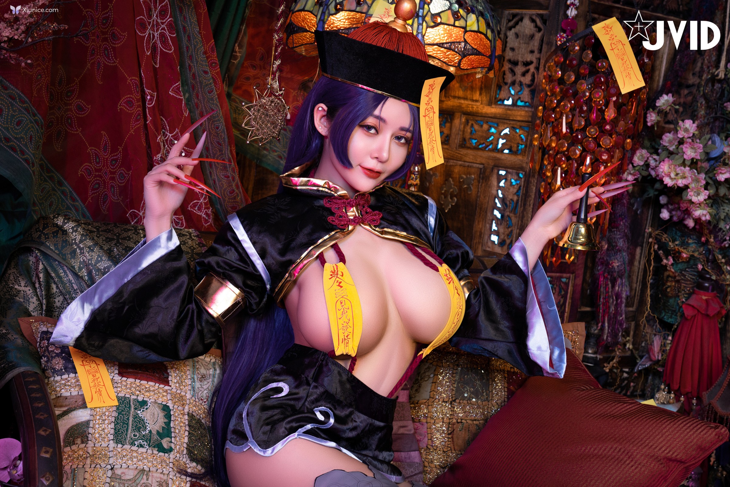 JVID 甜心幫 ღ 安希 – 菰蒲風動縱斜影殭屍奶光安希膣得液滿 第31张