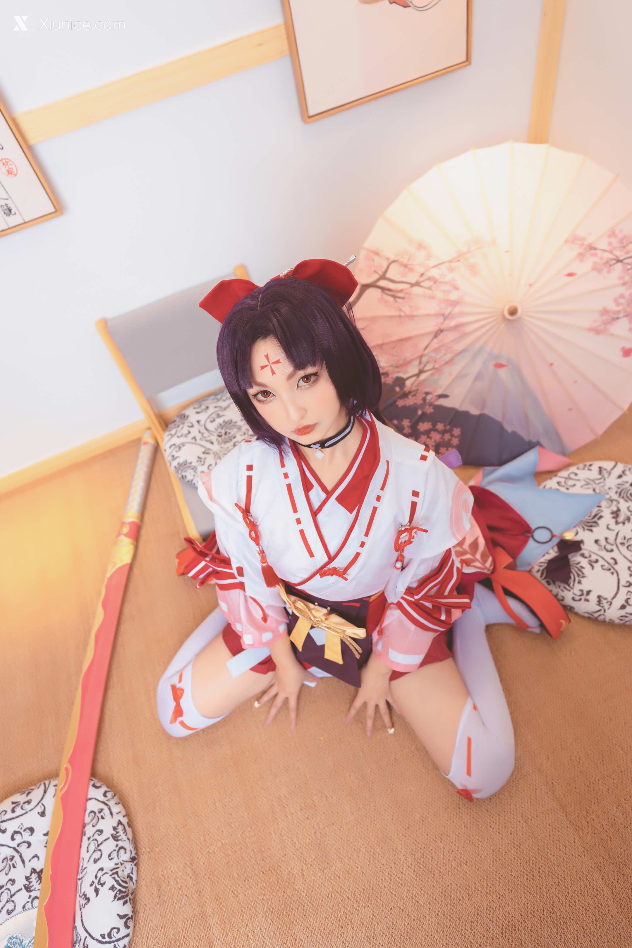 Coser@神楽坂真冬 Vol.063 绝对企画-陈&妖刀姬cos《刀ノ語》 第16张
