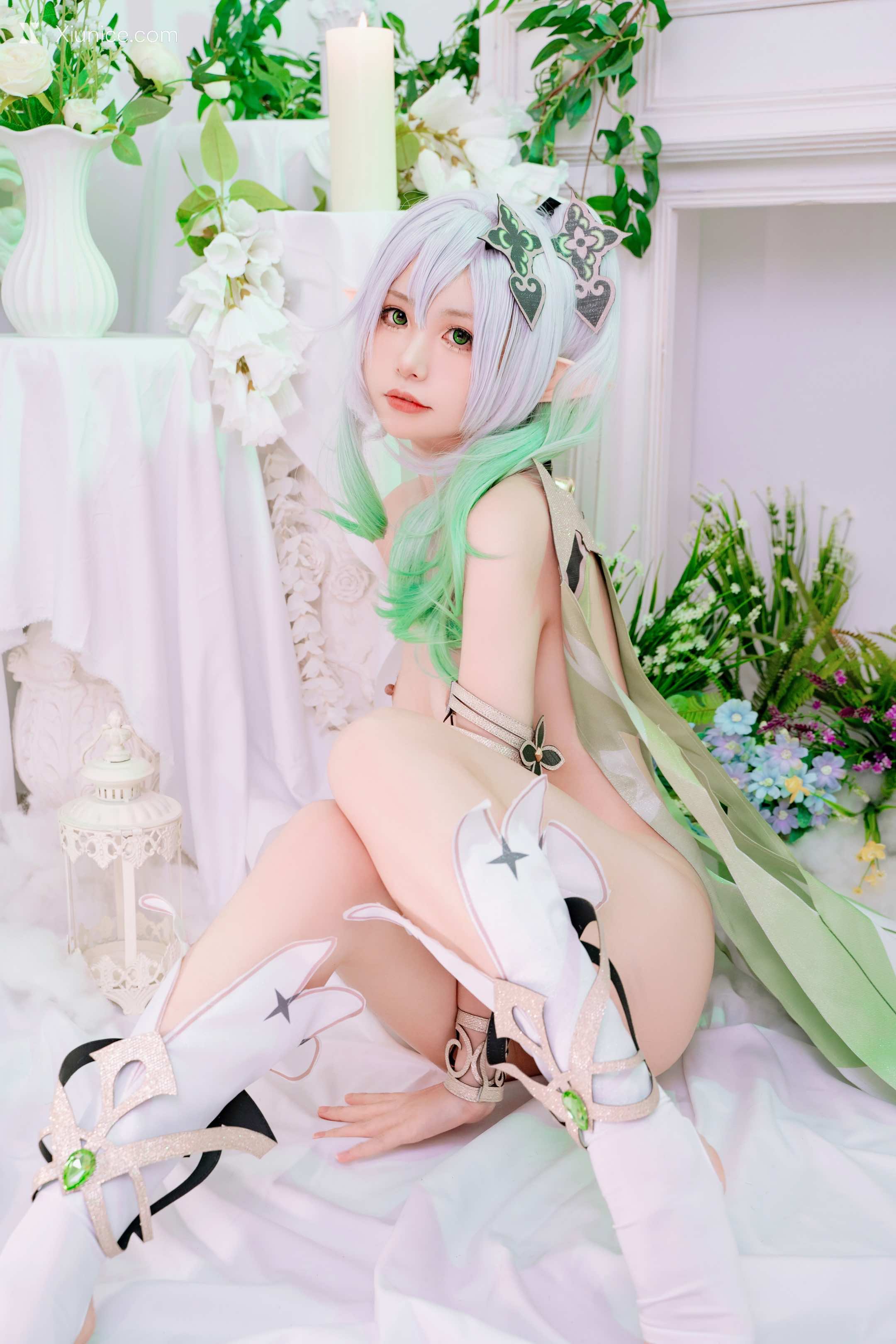 Coser@爆机少女喵小吉 (Nekokoyoshi) Genshin Impact Nahida 第52张
