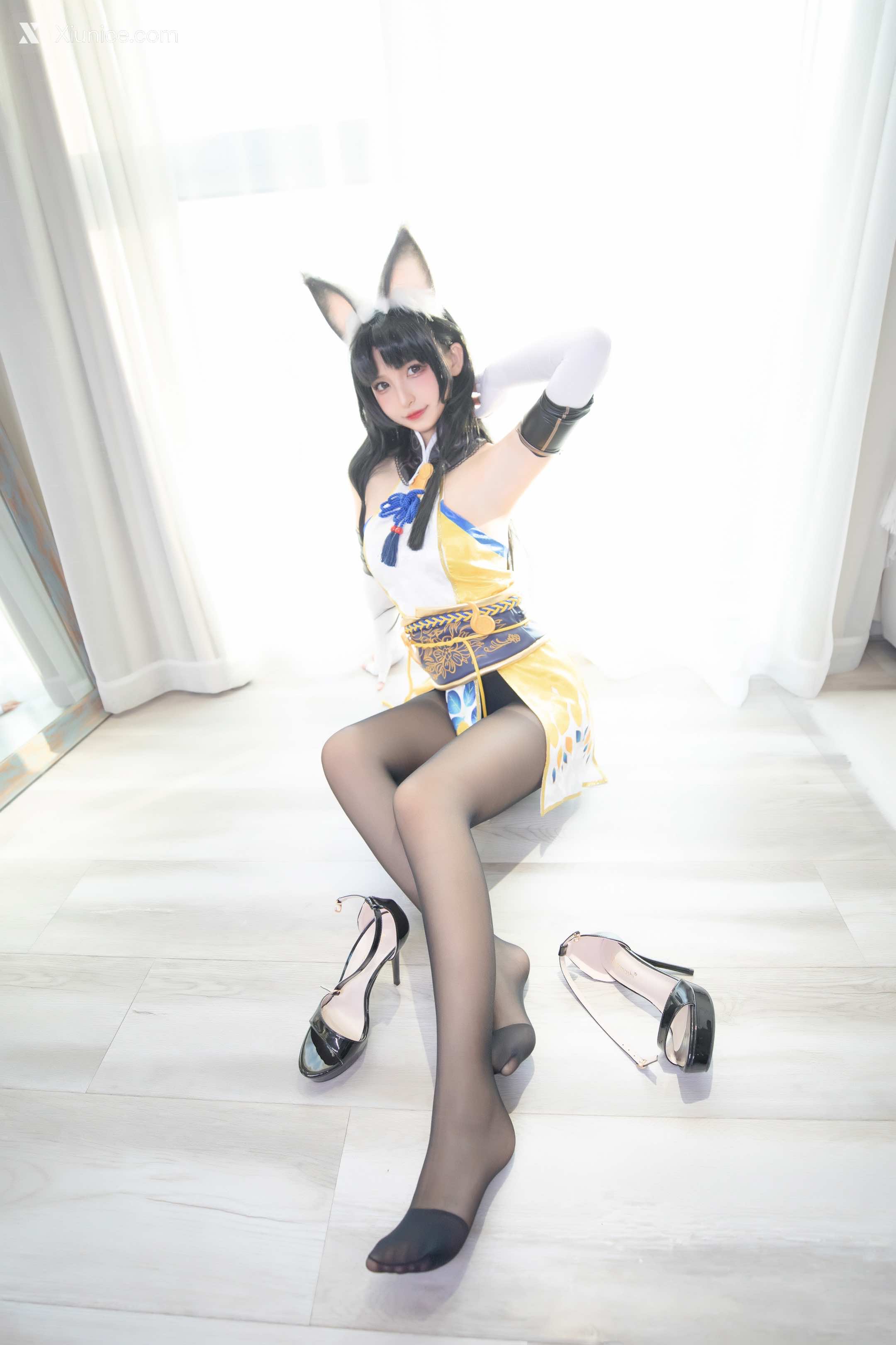 Coser@神楽坂真冬 Vol.104 黑丝胡桃 第61张