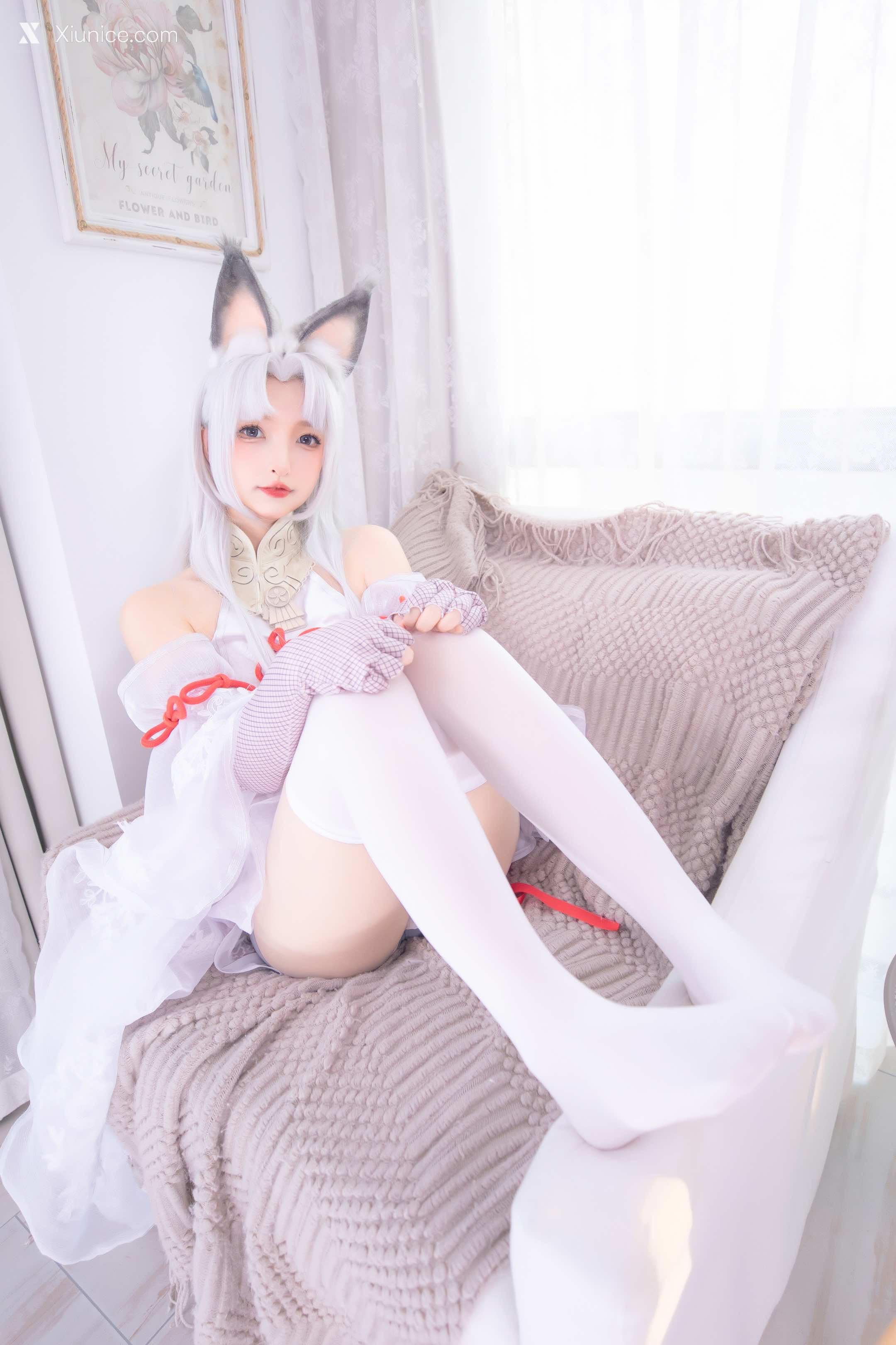 Coser@神楽坂真冬 Vol.105 白丝胡桃 第15张