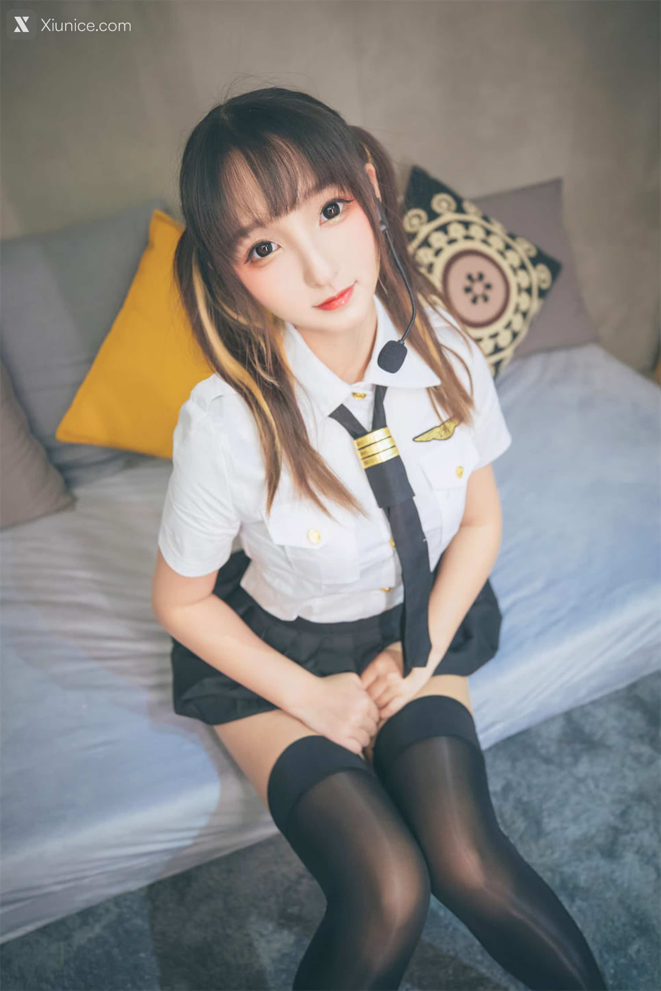 Coser@神楽坂真冬 Vol.081 绝对企画-黑丝皮衣《お帰りなさい、指揮官》 第143张