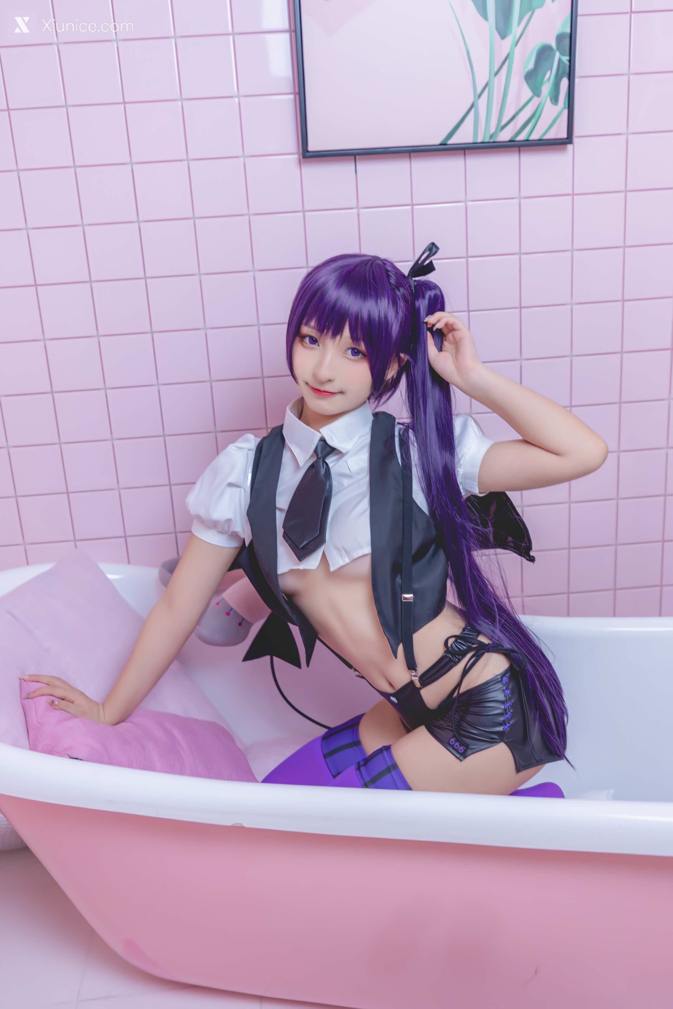 Coser@神楽坂真冬 Vol.064 绝对企画-黛玉&小恶魔《色の香り》 第98张