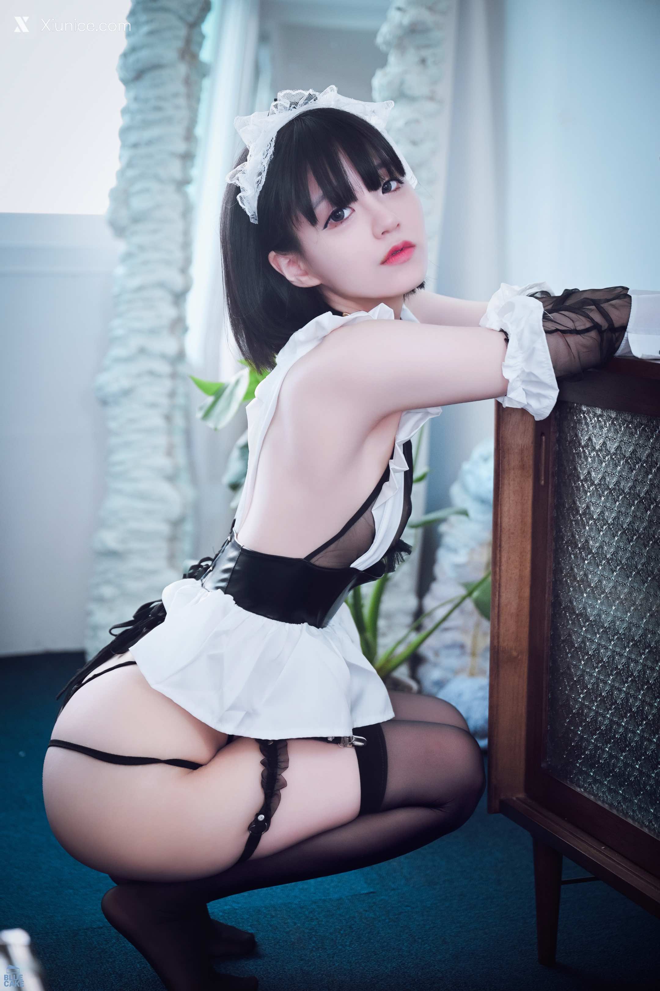 BLUECAKE Jeong Jenny (정제니) – Maid Cosplay 第88张