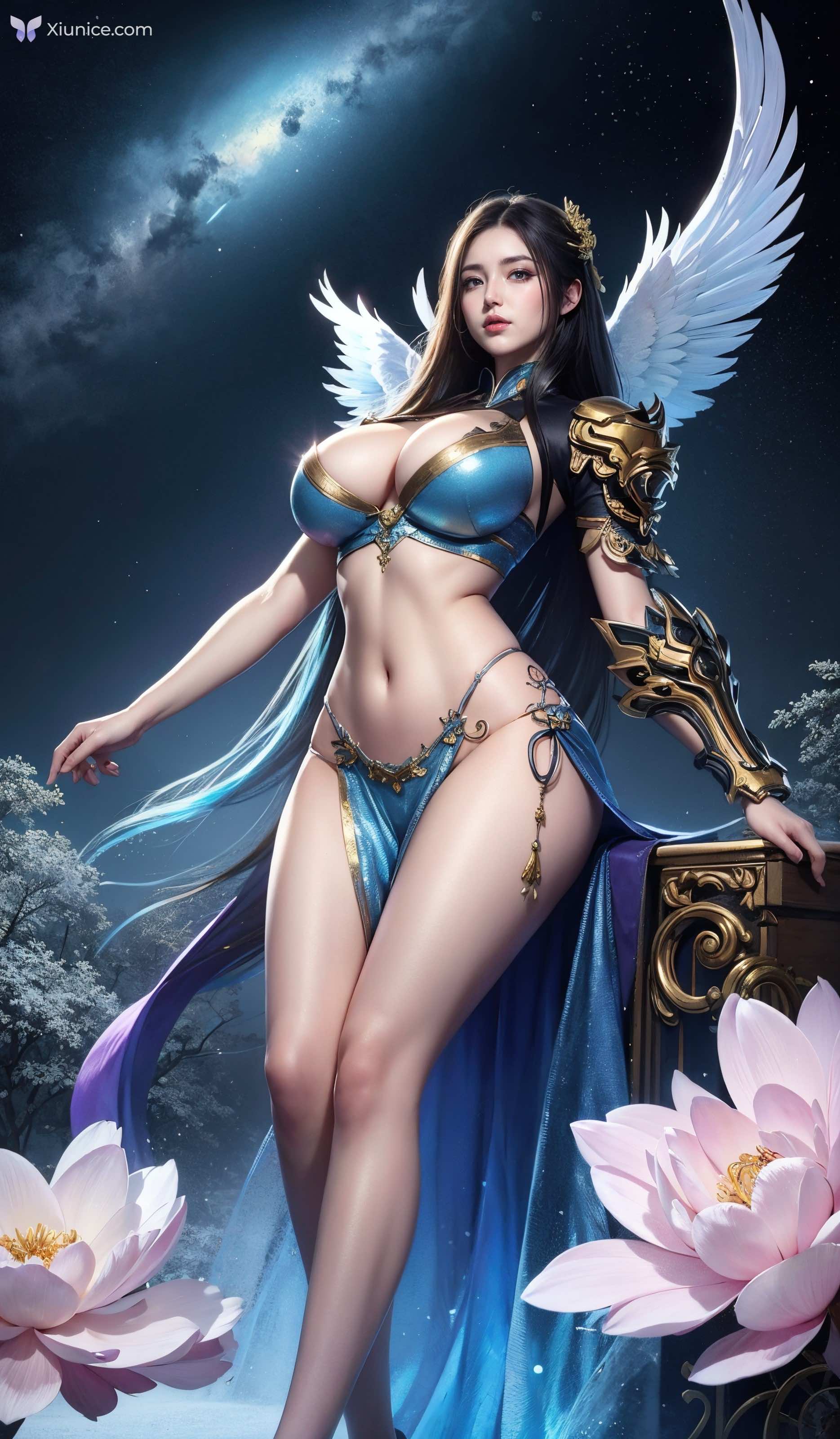 AI Girl 剑灵风格墨迹 第68张