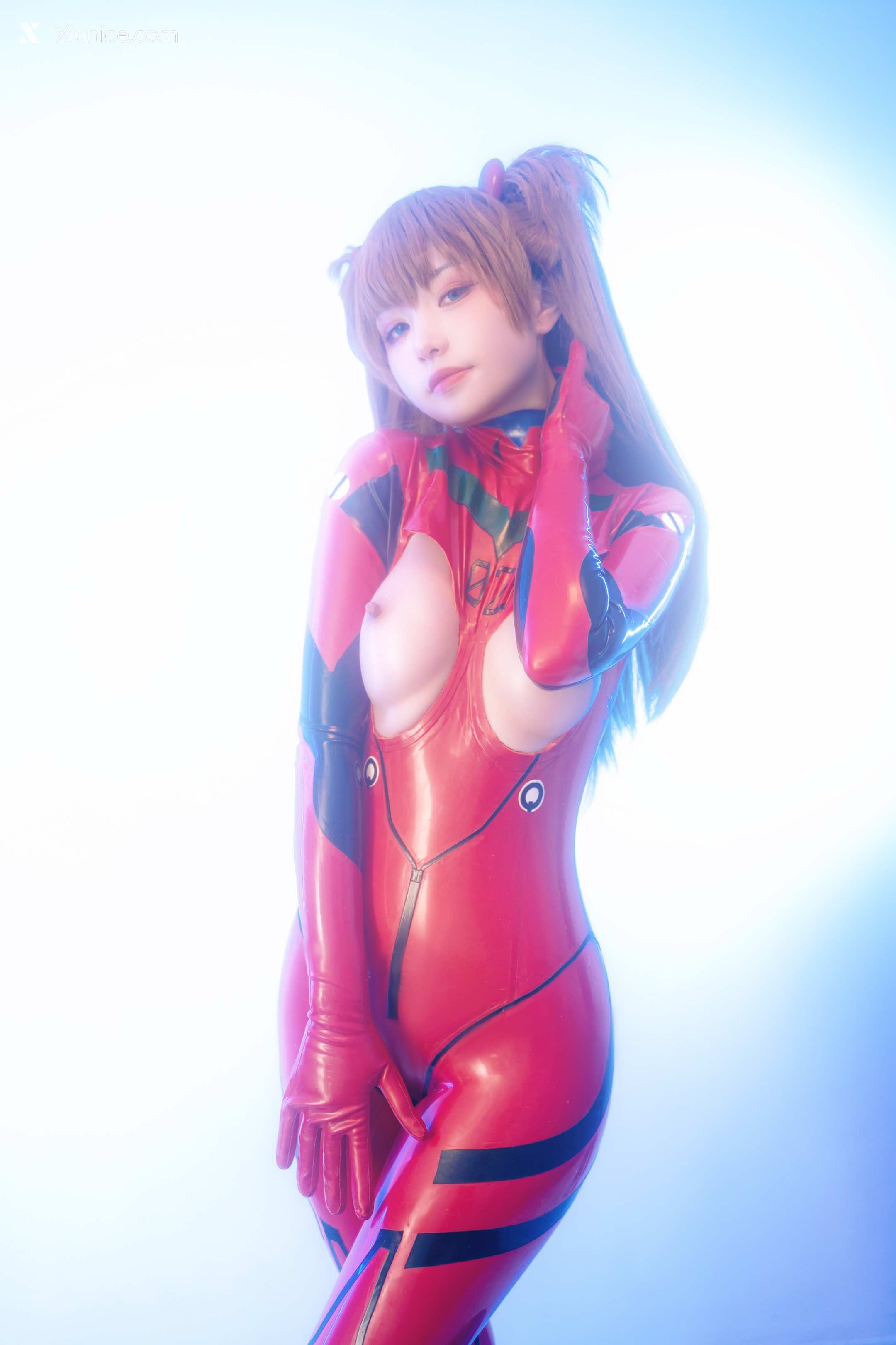 Coser@爆机少女喵小吉 (Nekokoyoshi) 明日香 人类补奸计划 第32张