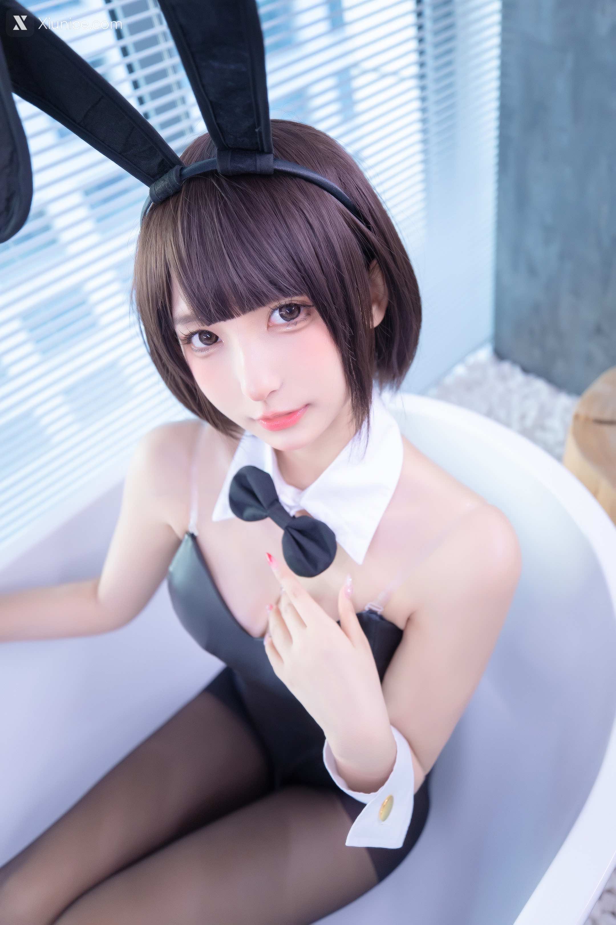 Coser@神楽坂真冬 Vol.089 绝对企画-兔女郎与钢管《バニーバブル》 第87张