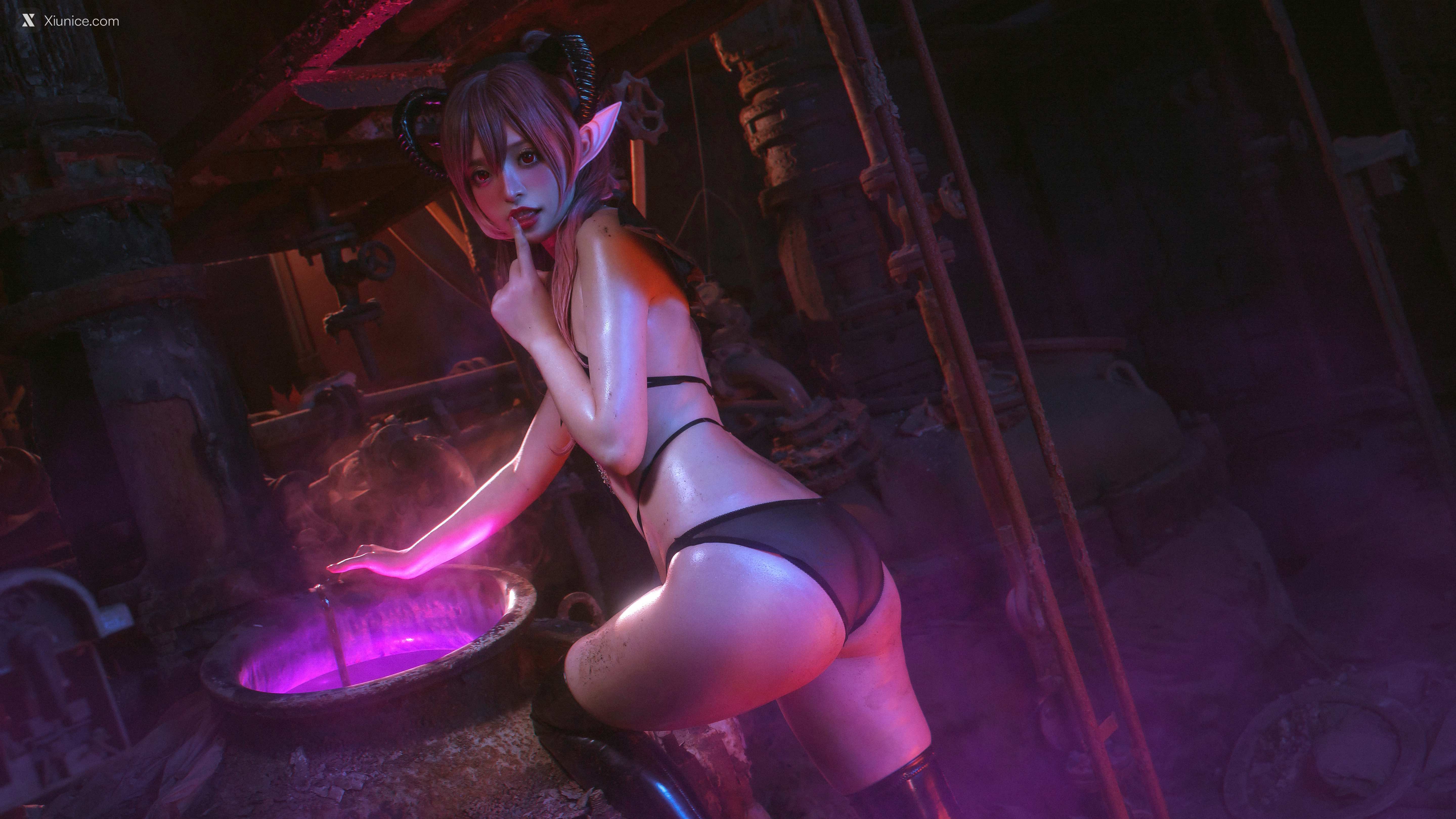 Coser@爆机少女喵小吉 (Nekokoyoshi) 魅魔 第11张