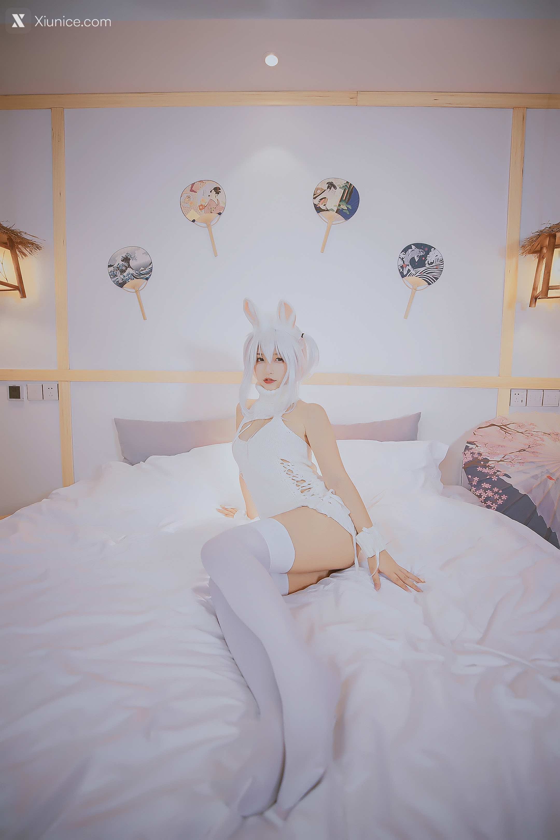 Coser@神楽坂真冬 Vol.034 危険な耳 狼妹&兔娘 第9张