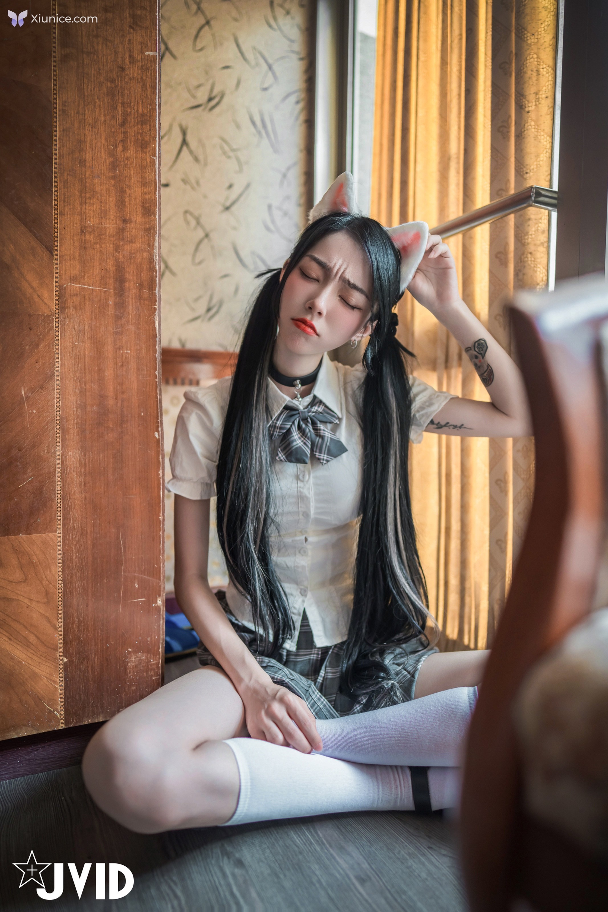 JVID 飄飄哥 – 貓咪收養手冊巨乳人形貓 女神飄飄 第93张