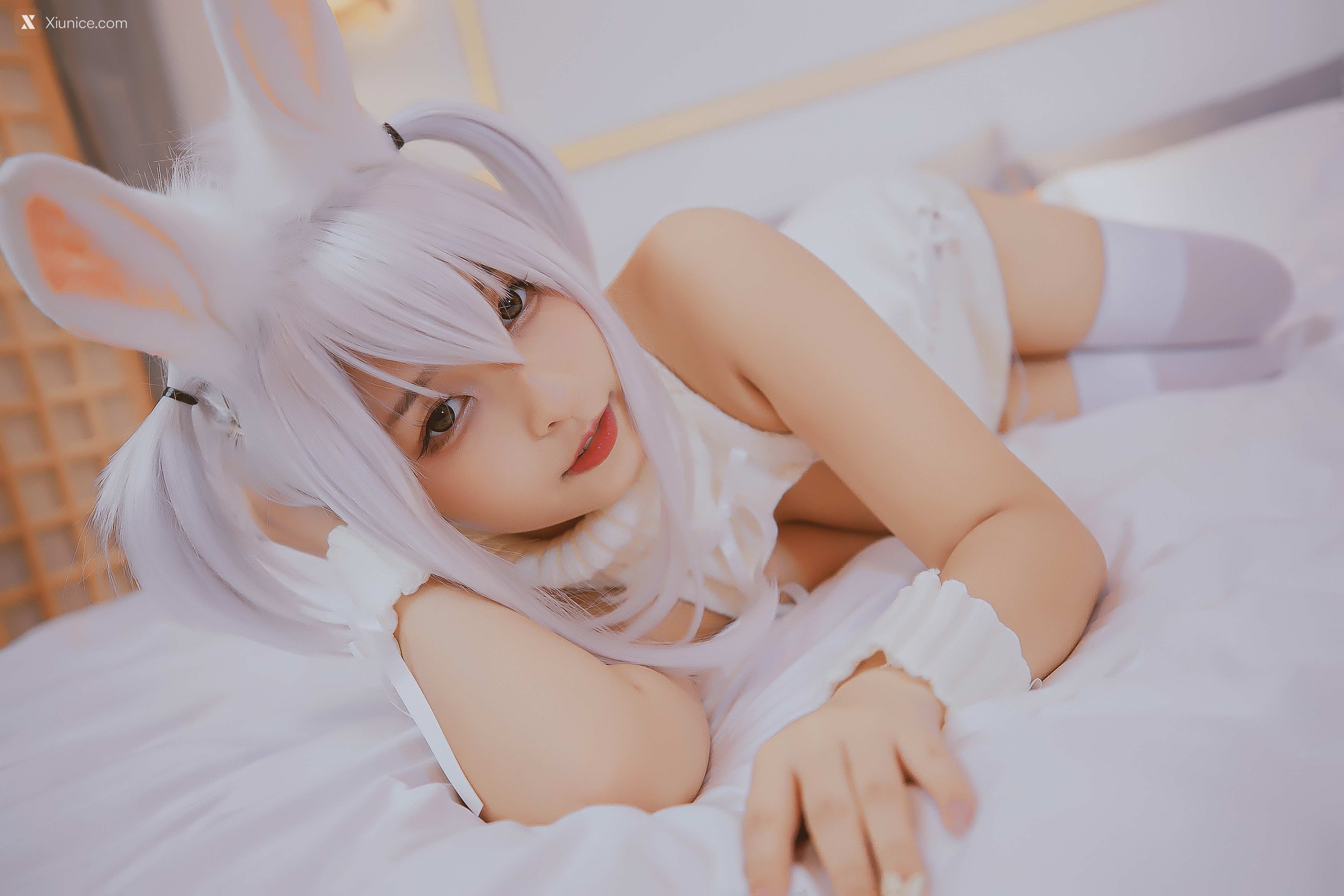 Coser@神楽坂真冬 Vol.034 危険な耳 狼妹&兔娘 第18张