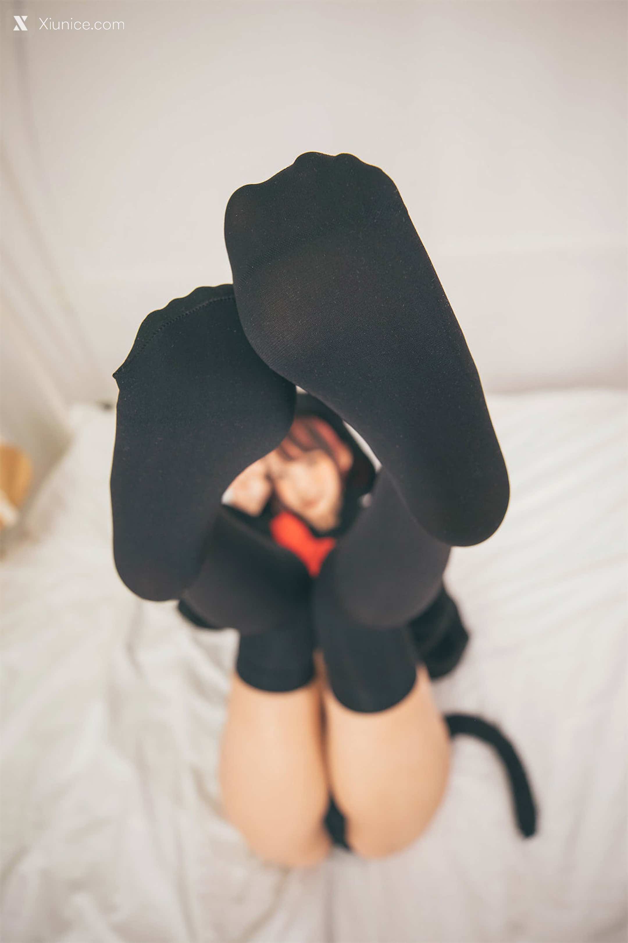 Coser@神楽坂真冬 Vol.077 绝对企画-《白黑の猫》 第114张