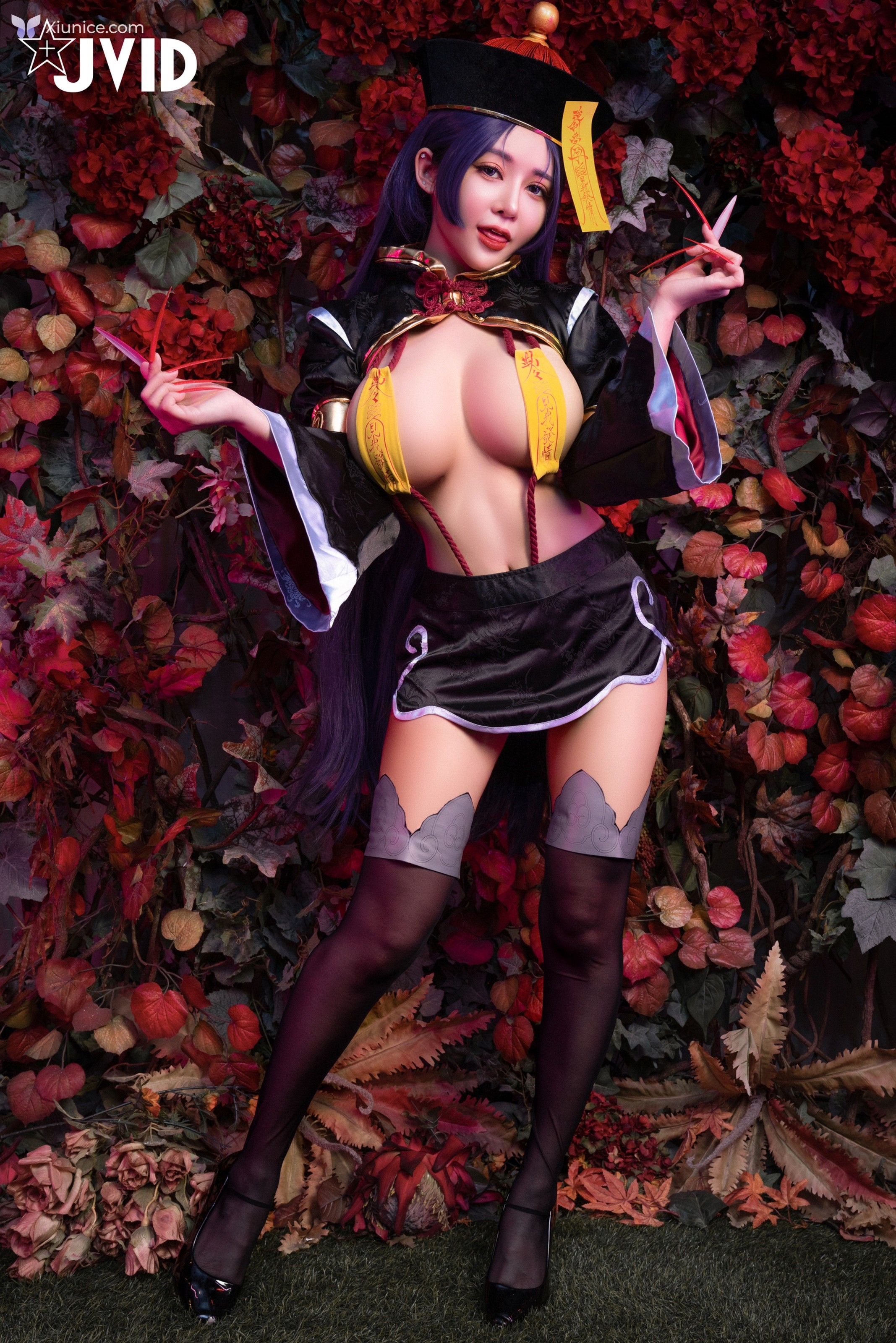 JVID 甜心幫 ღ 安希 – 菰蒲風動縱斜影殭屍奶光安希膣得液滿 第3张