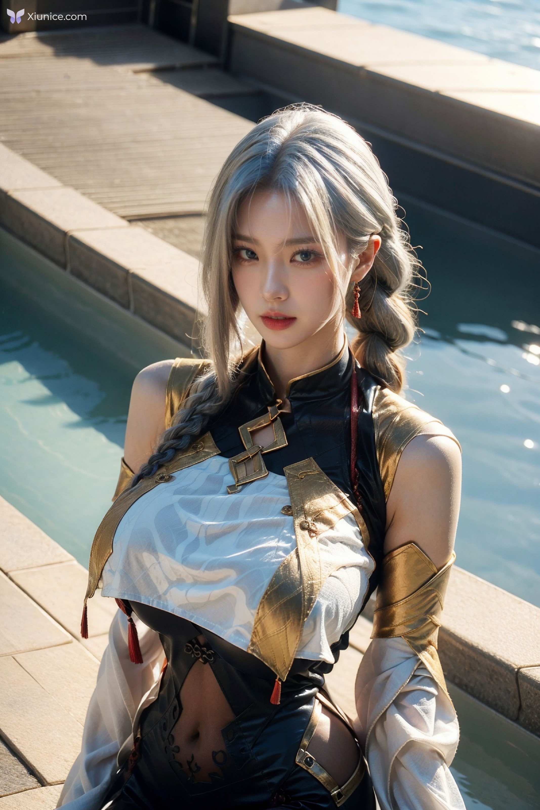 AI Girl 拟实画风-姐姐的剑灵COS 第73张