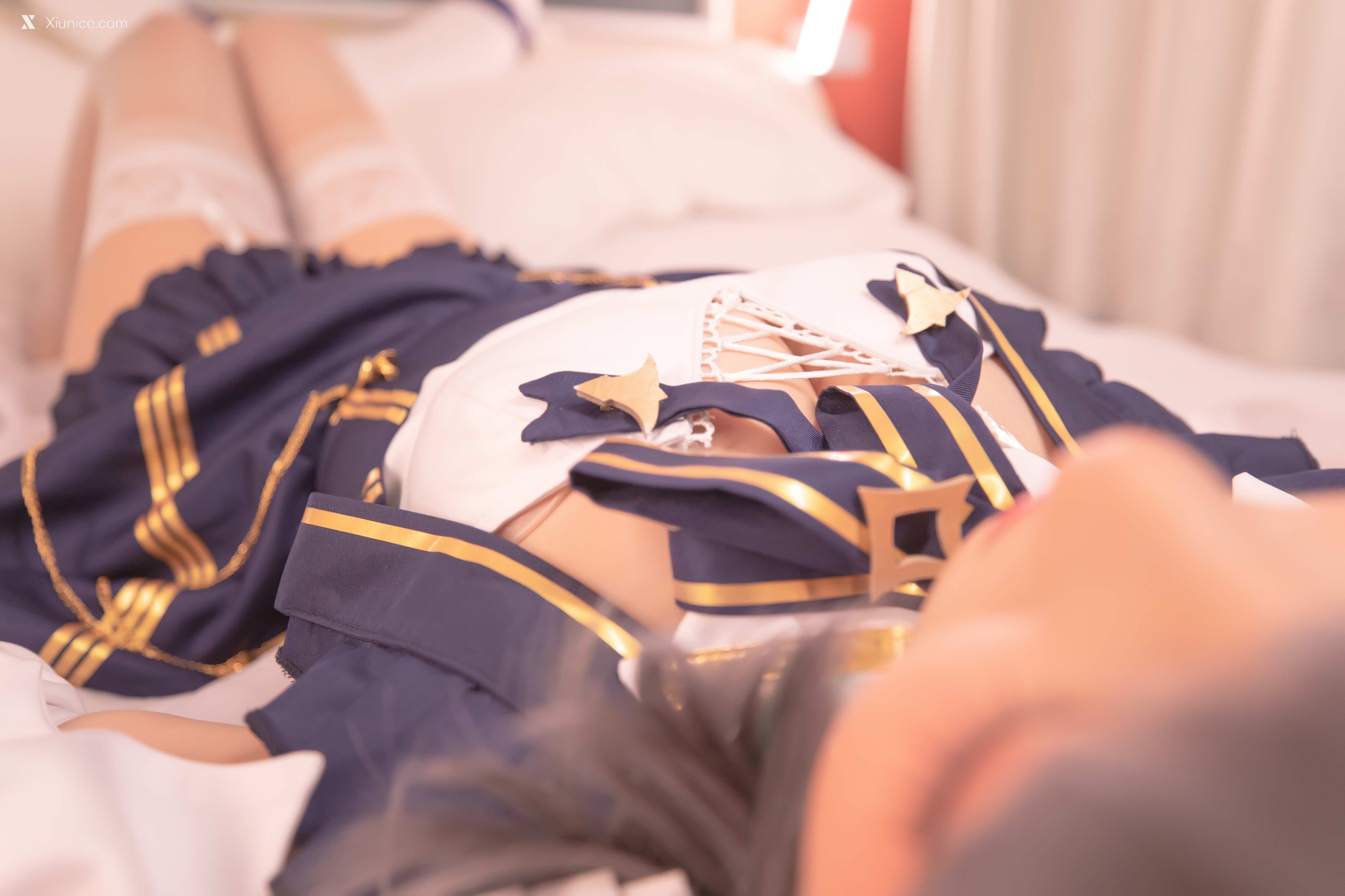 Coser@神楽坂真冬 Vol.085 绝对企画-柴郡cos《纯色庭院》 第136张