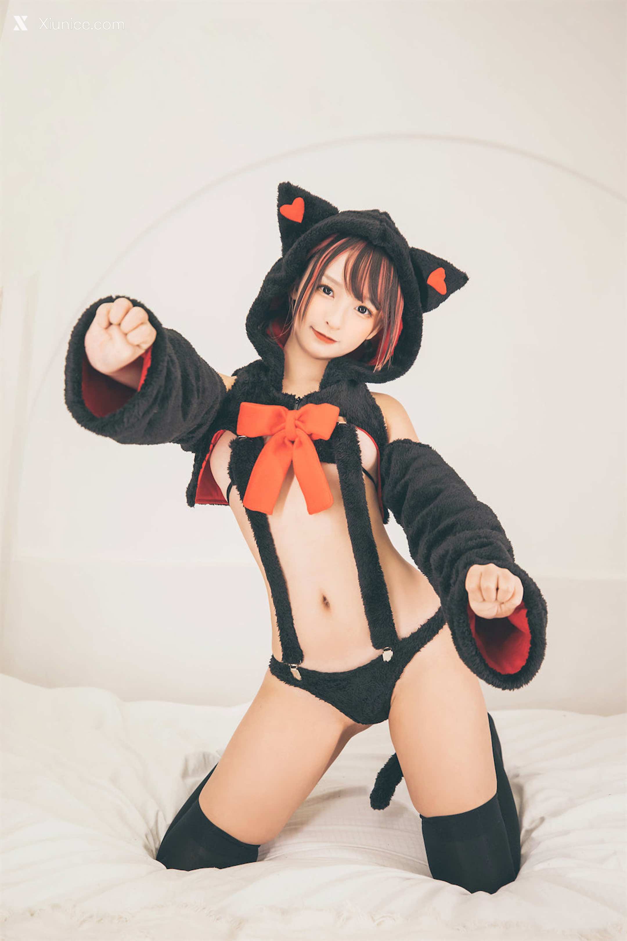 Coser@神楽坂真冬 Vol.077 绝对企画-《白黑の猫》 第73张