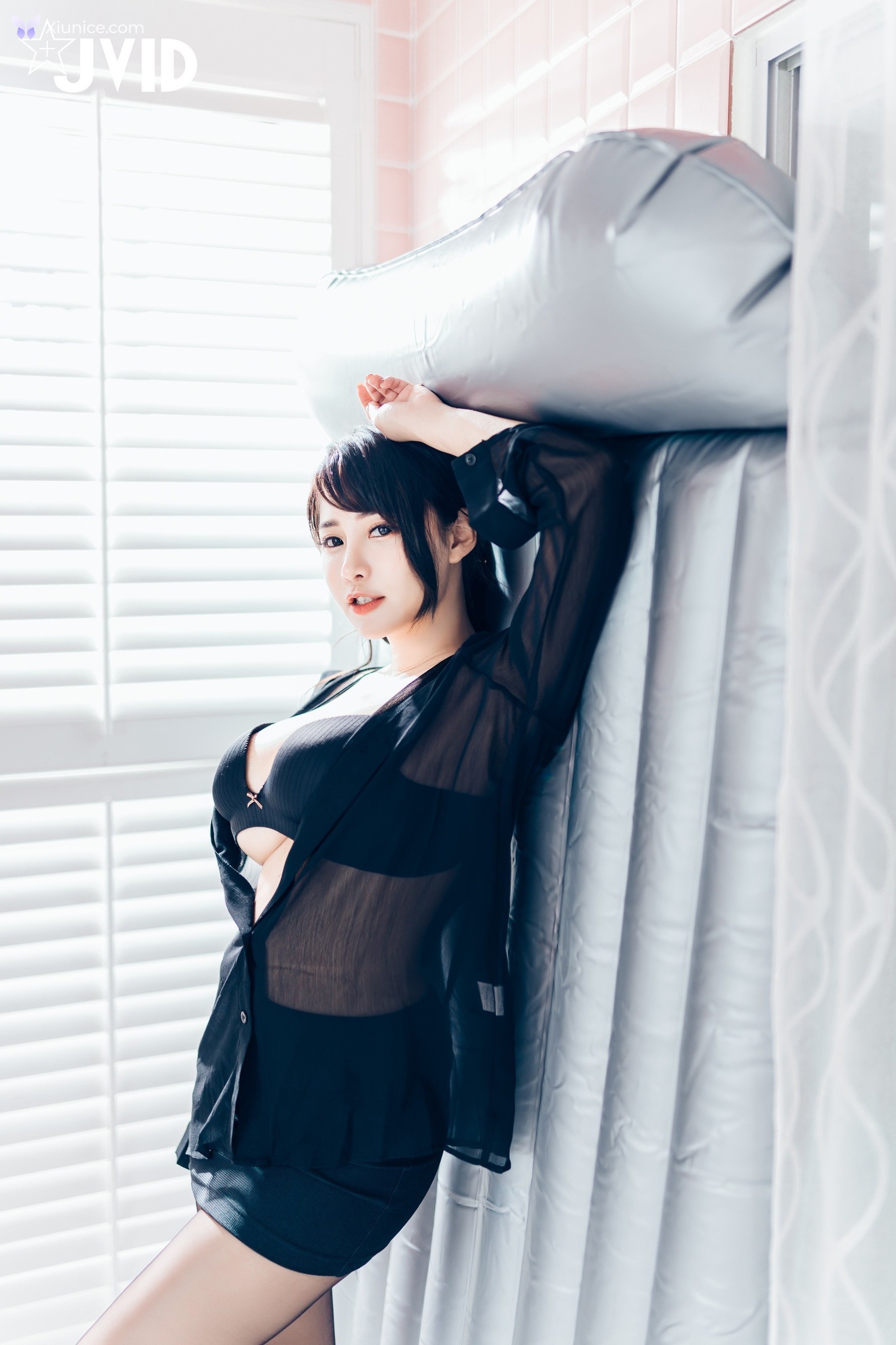 JVID Lele 樂樂 飄飄哥 – 上司新人下属 无内黑丝终极奥义 第77张