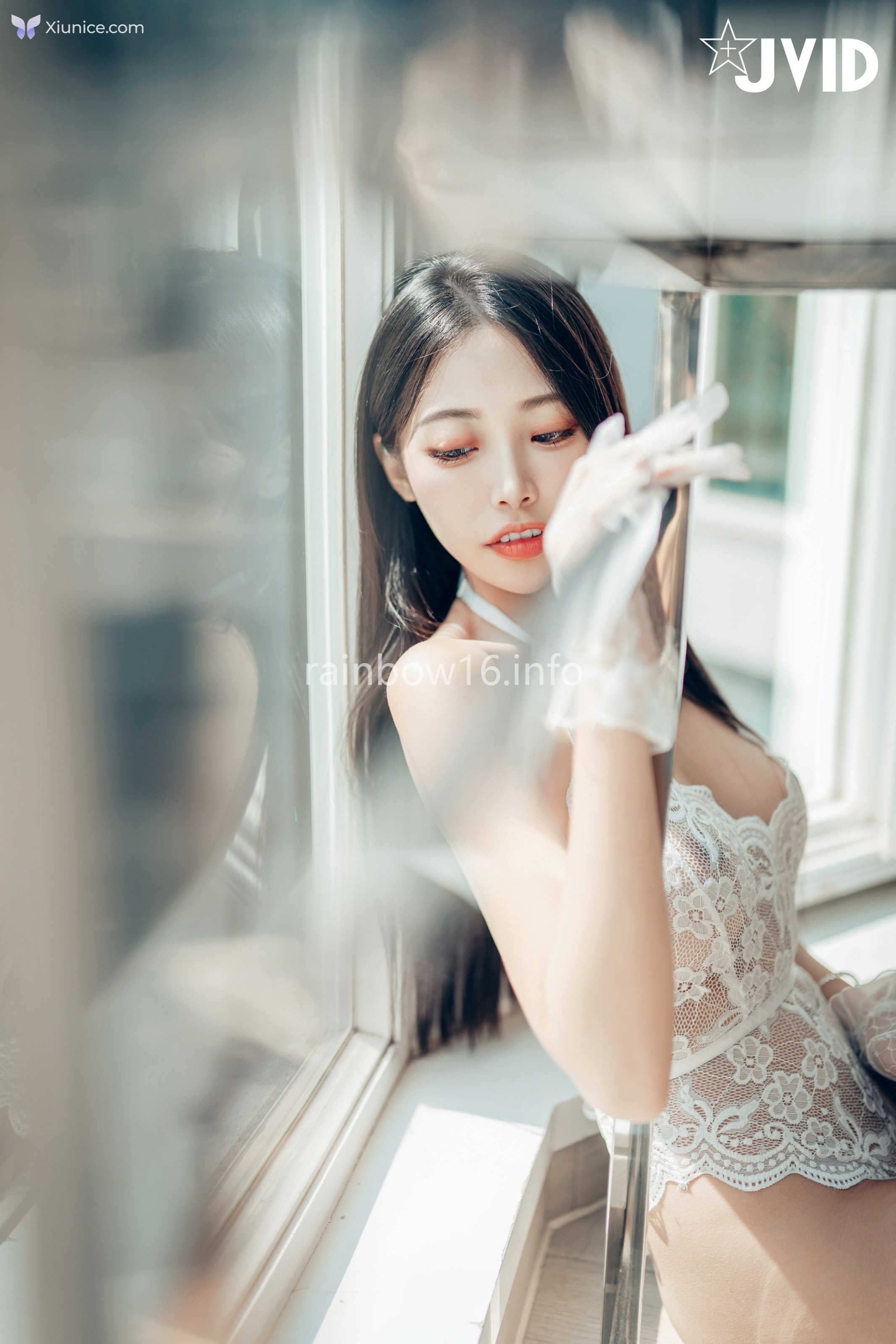 JVID WenHsin 玟妡 – 勻稱美腿玟妡看見她就起秋的假日午後白絲黑絲一次滿足只想與她一起把房間弄得亂糟糟 第11张