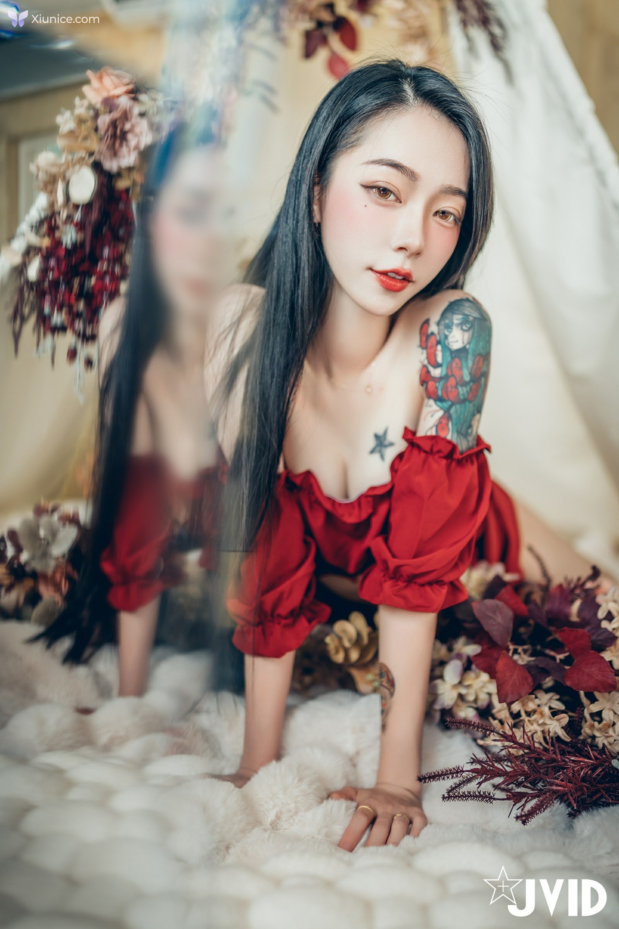 JVID 飄飄哥 – 巨乳飄飄女神精心打造的誠意寫真動漫般的完美身材還有超可愛的神祕客串喔 第150张