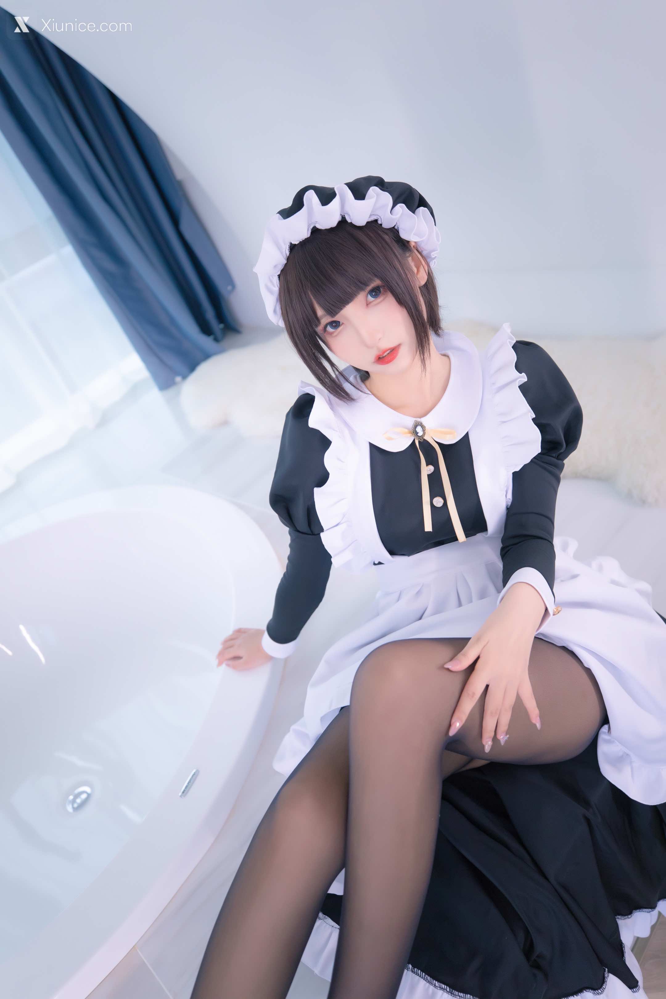 Coser@神楽坂真冬 Vol.086 绝对企画-女仆主题《愛のラビリンス2》 第2张