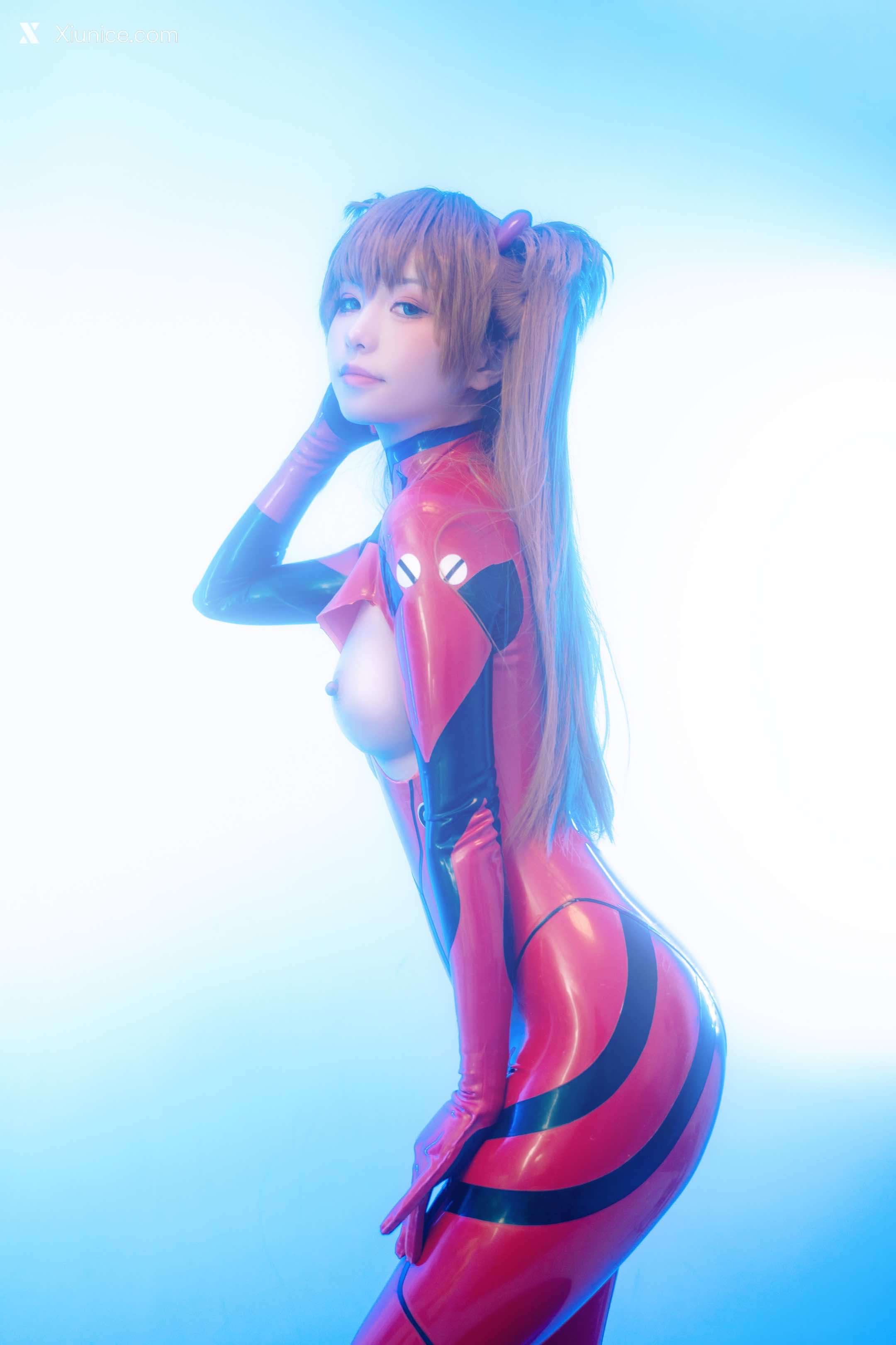 Coser@爆机少女喵小吉 (Nekokoyoshi) 明日香 人类补奸计划 第35张