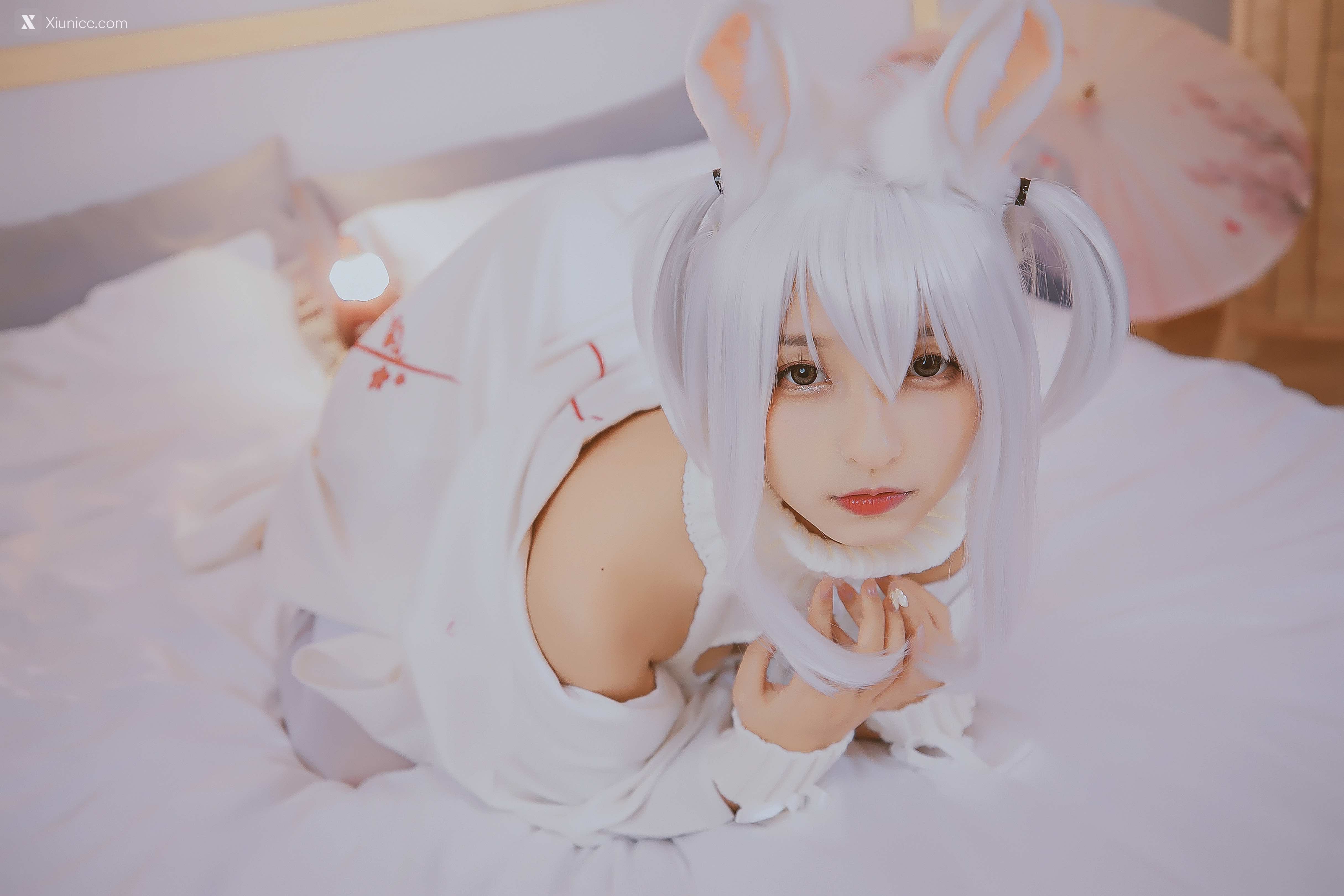 Coser@神楽坂真冬 Vol.060 绝对企画-狼妹&兔娘《危険な耳》 第97张